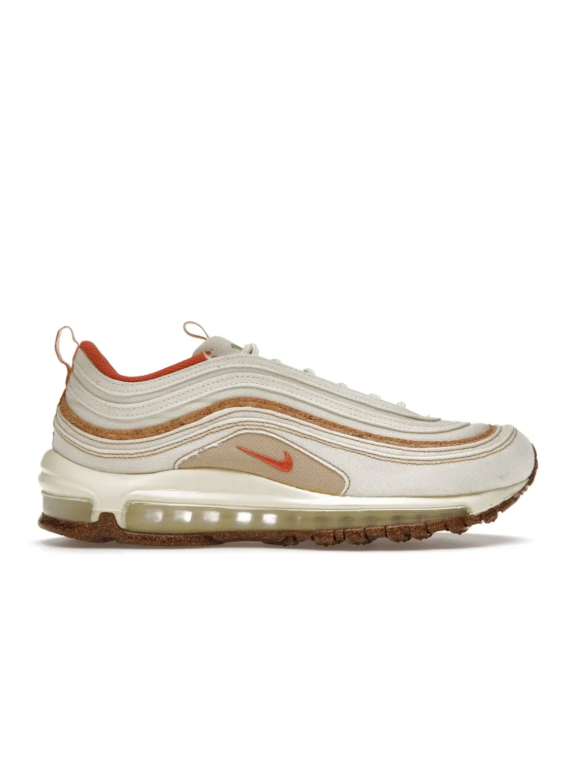 Мужские кроссовки с пробковыми накладками Nike Air Max 97, Coconut Milk/Sesame/Light Sienna — изображение 1 из 4
