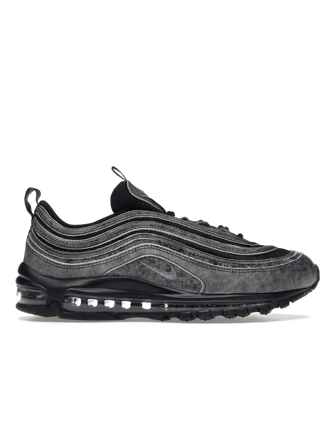 Мужские кроссовки коллаборации Nike Air Max 97 Comme Des Garcons Homme Plus Nike — изображение 1 из 4, черный/металлик черный