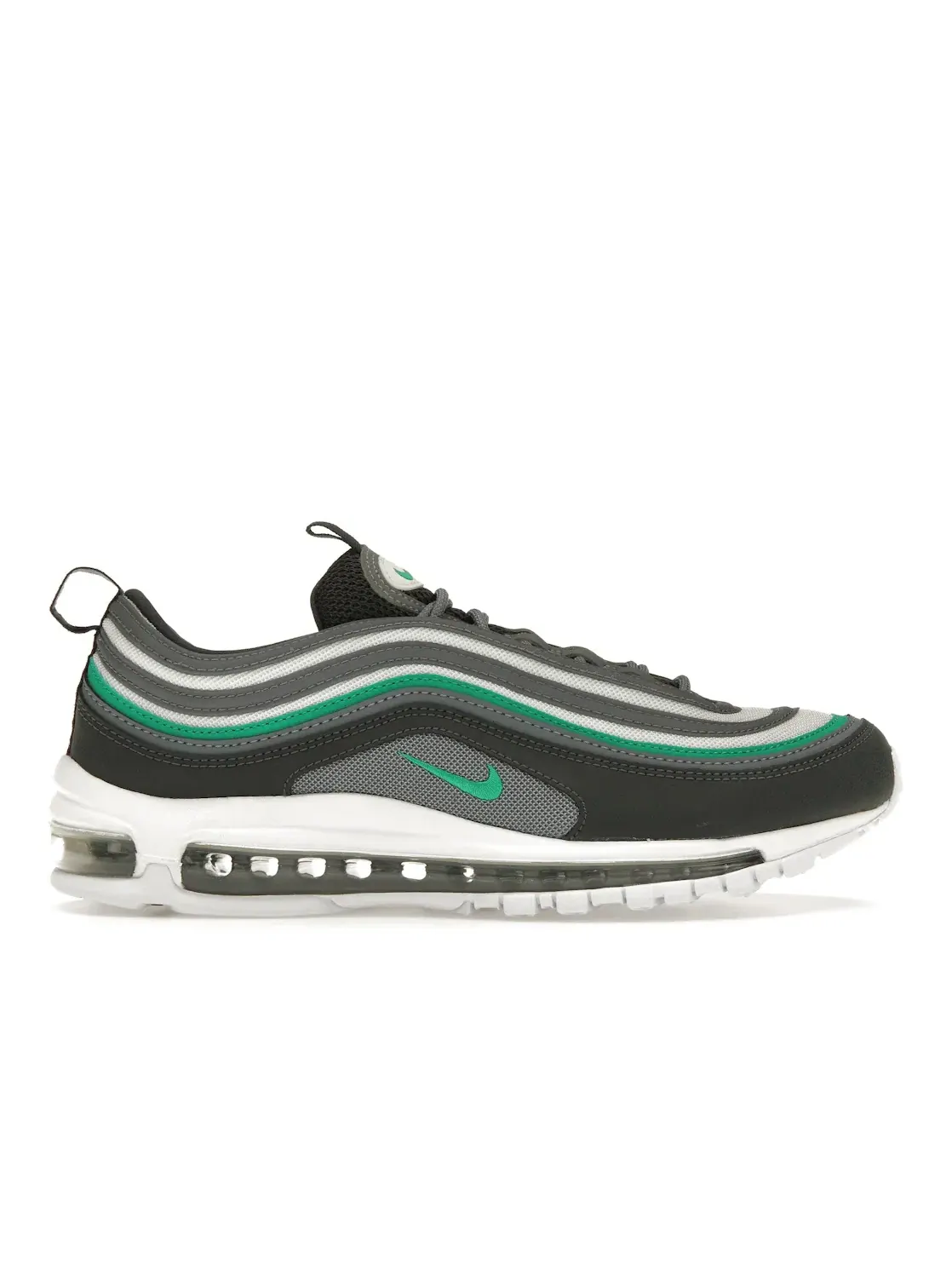 Мужские кроссовки с сетчатым верхом Nike Air Max 97 — изображение 1 из 4, серый//белый/зеленый