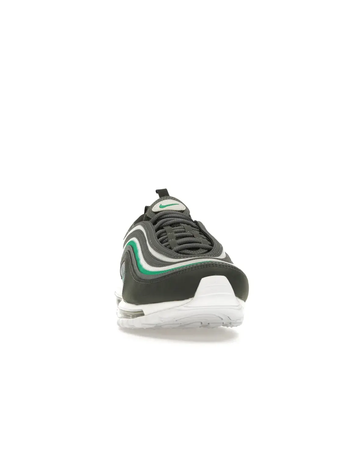 Мужские кроссовки с сетчатым верхом Nike Air Max 97 — изображение 2 из 4, серый//белый/зеленый