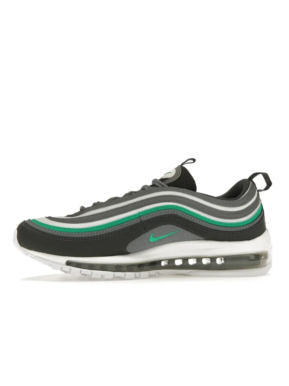 Мужские кроссовки с сетчатым верхом Nike Air Max 97 — изображение 3 из 4, серый//белый/зеленый