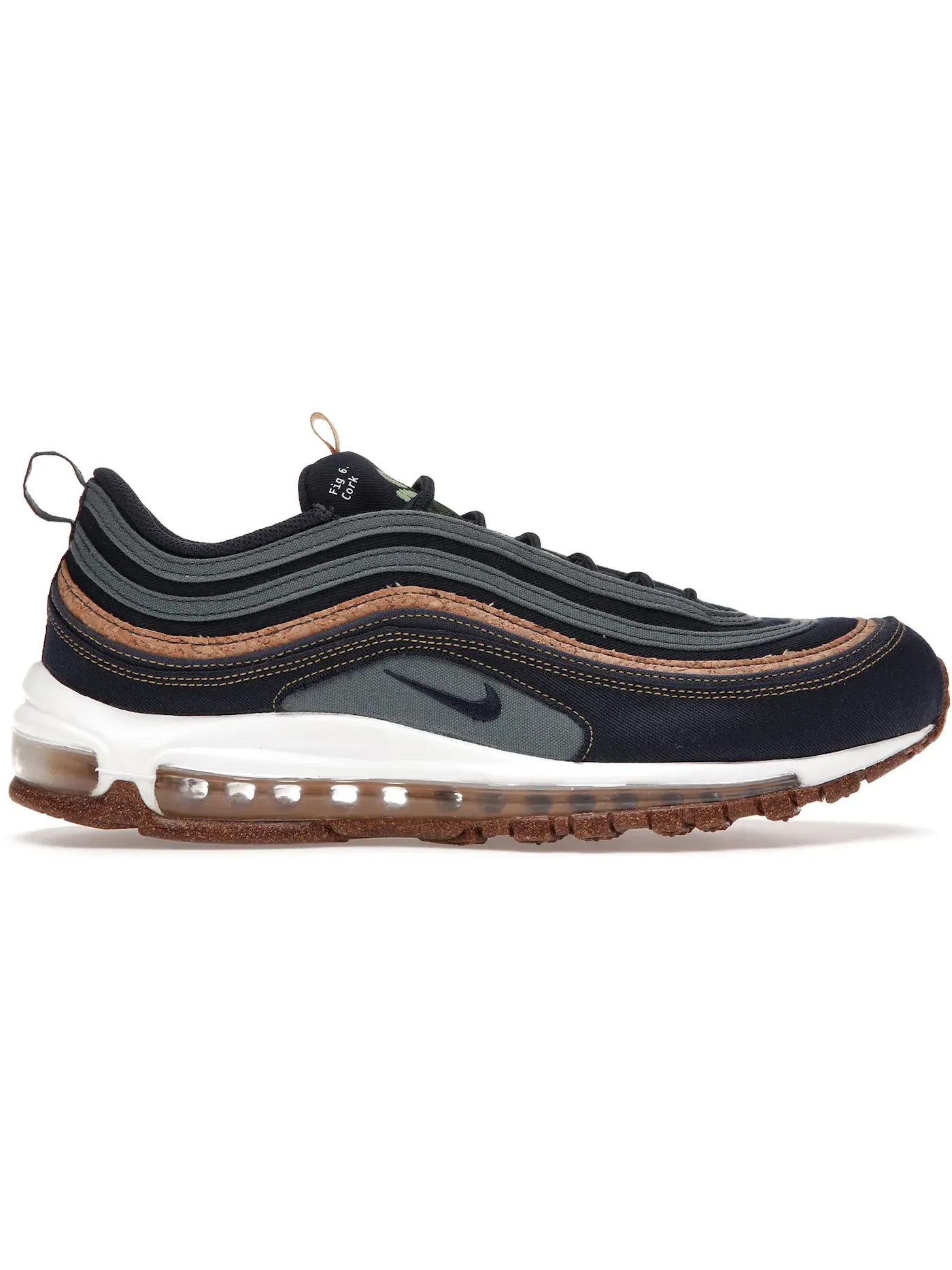 Мужские кроссовки Lifestyle Nike Air Max 97 — изображение 1 из 1, синий--белый