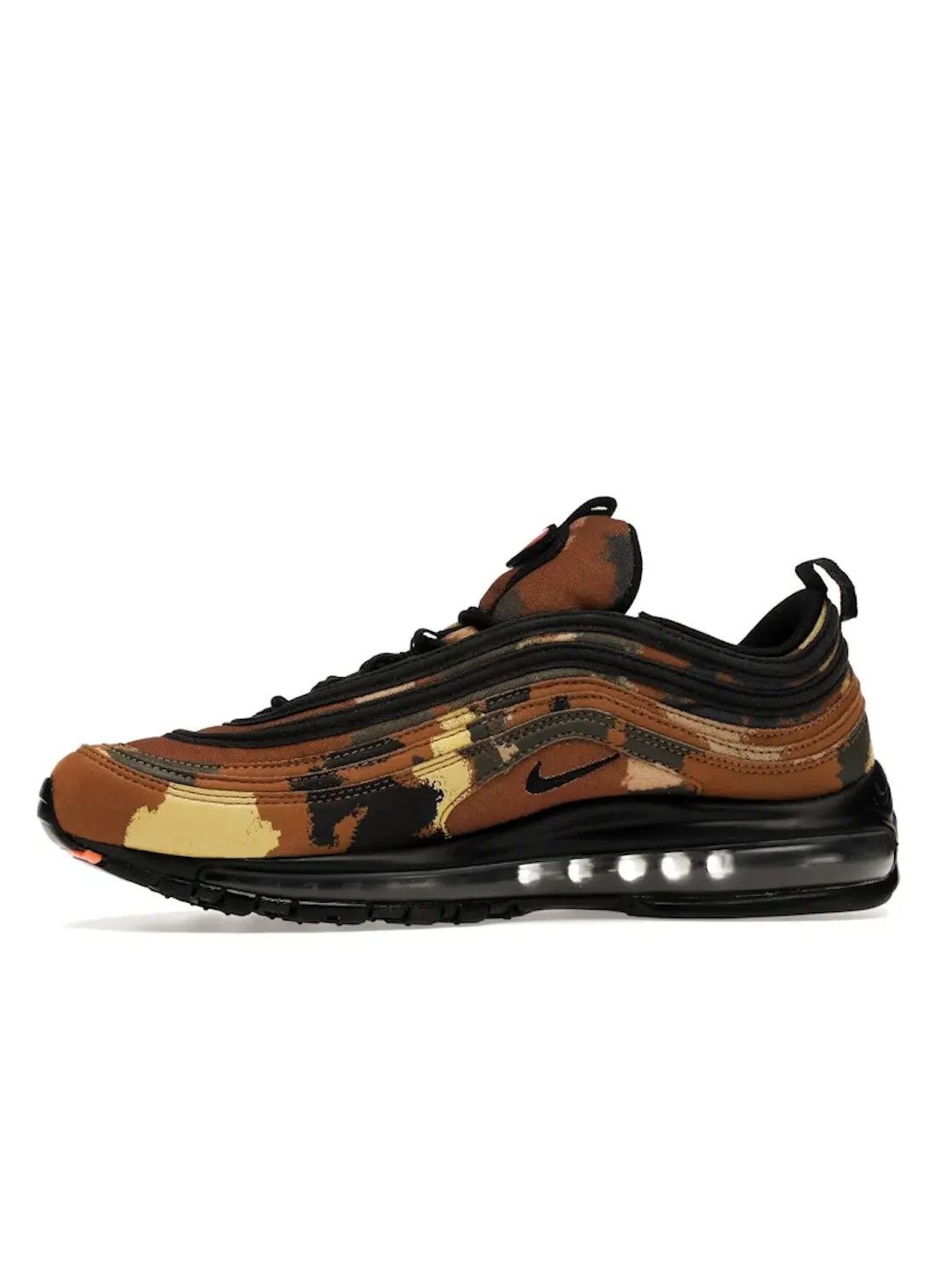 Мужские кроссовки Lifestyle Nike Air Max 97 — изображение 3 из 4, коричневый/черный-хаки