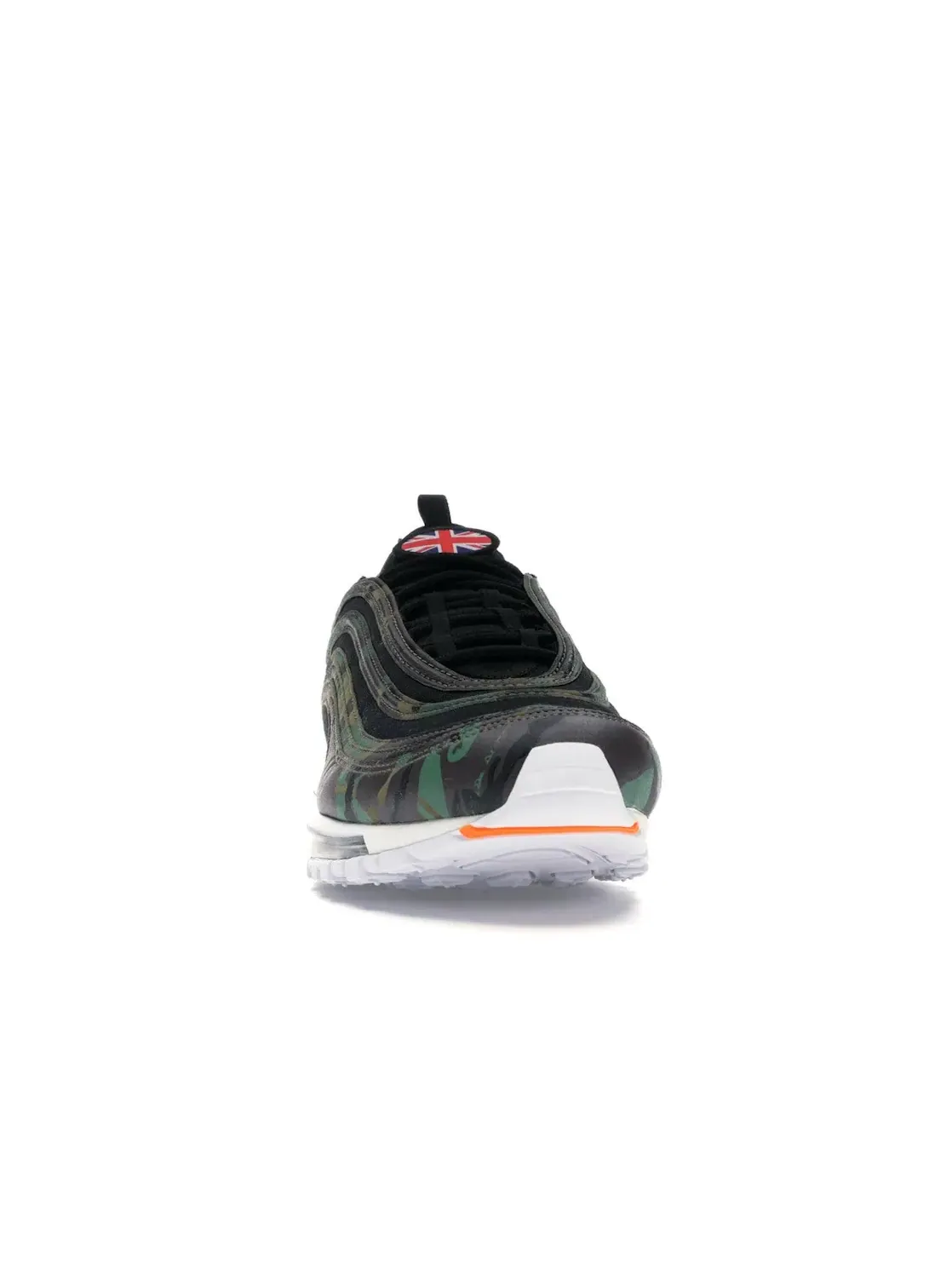 Мужские кроссовки Lifestyle с принтом камуфляж Nike Air Max 97 — изображение 2 из 4, зеленый-черный