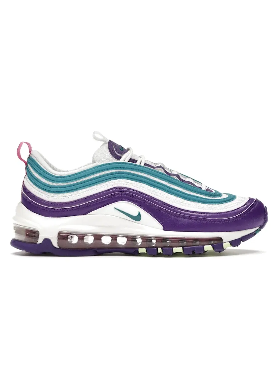 Женские кроссовки Lifestyle Nike Air Max 97 — изображение 1 из 4, белый/фиолетовый--яркий