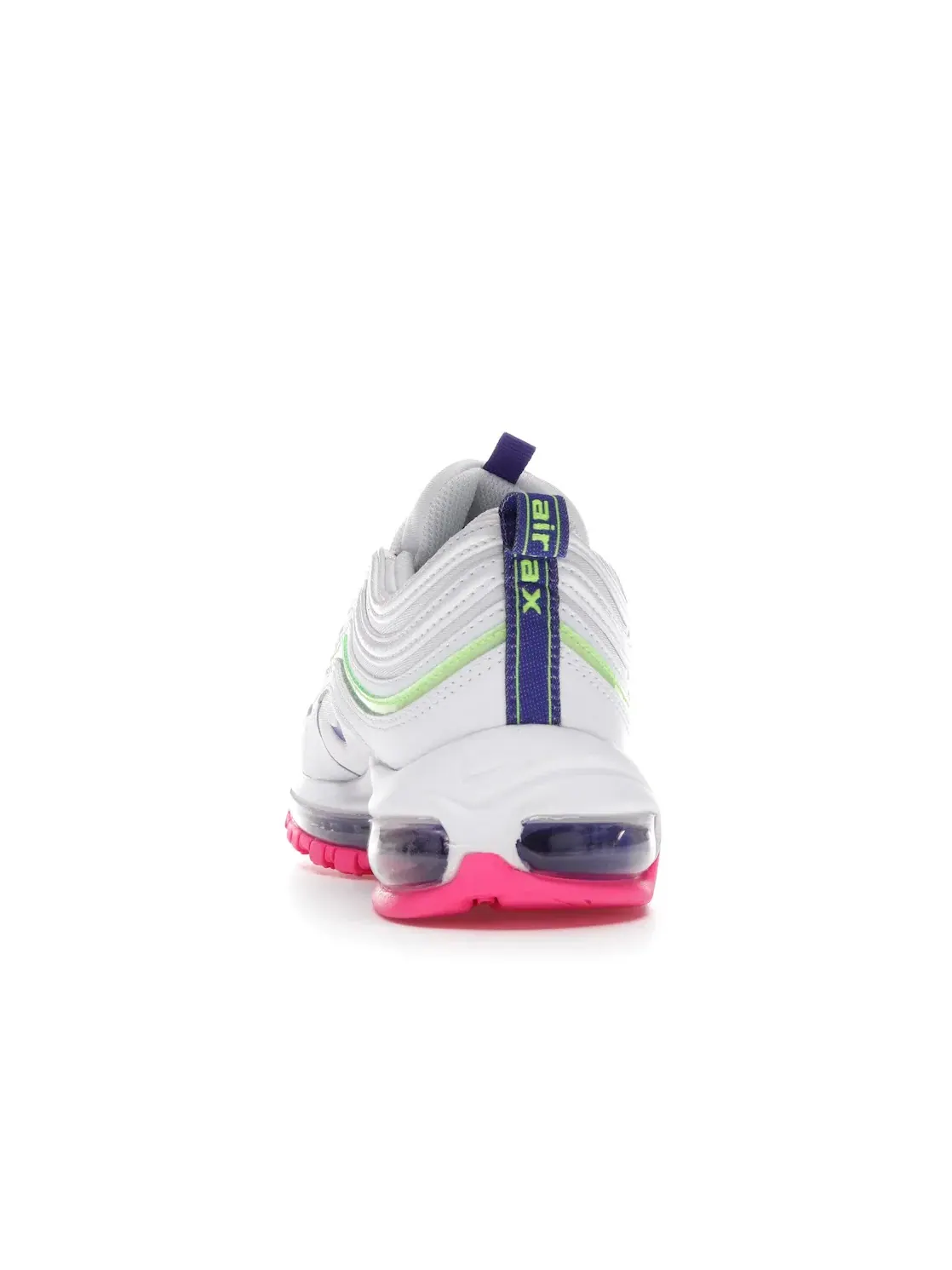 Женские кроссовки для повседневной носки Nike Air Max 97 Nike — изображение 4 из 4, белый/белый--розовый