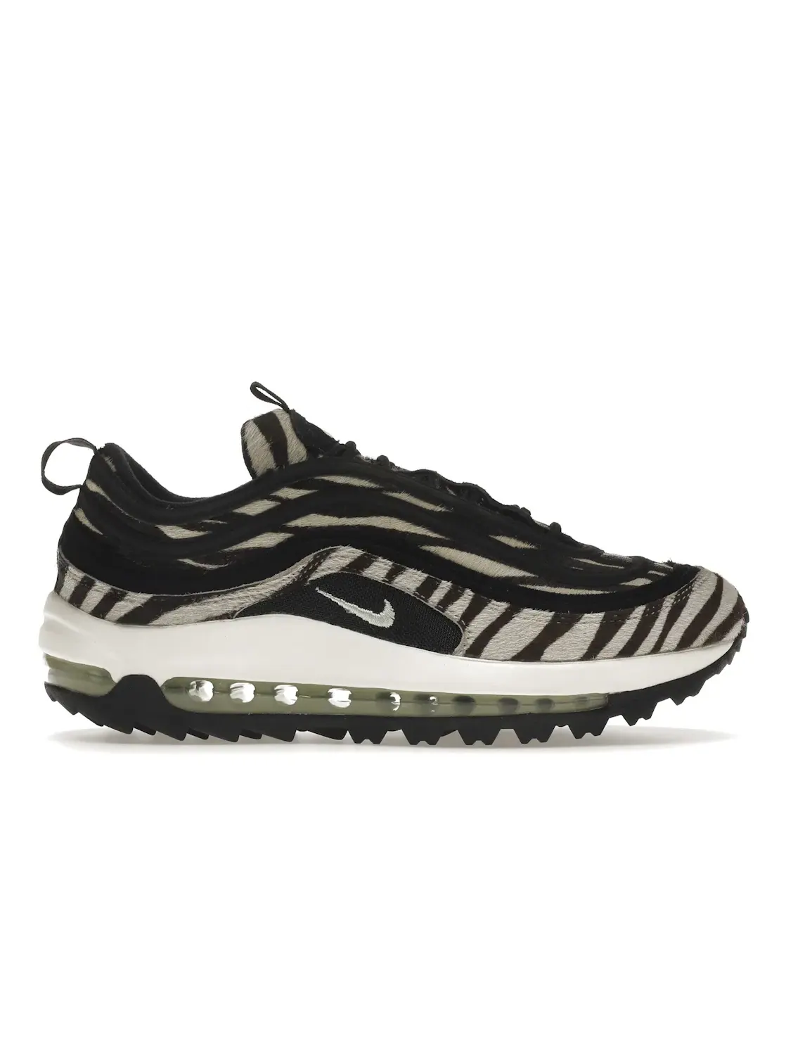 Мужские кроссовки для гольфа с принтом Zebra Nike Air Max 97 Golf NRG — изображение 1 из 4, черный/-белый