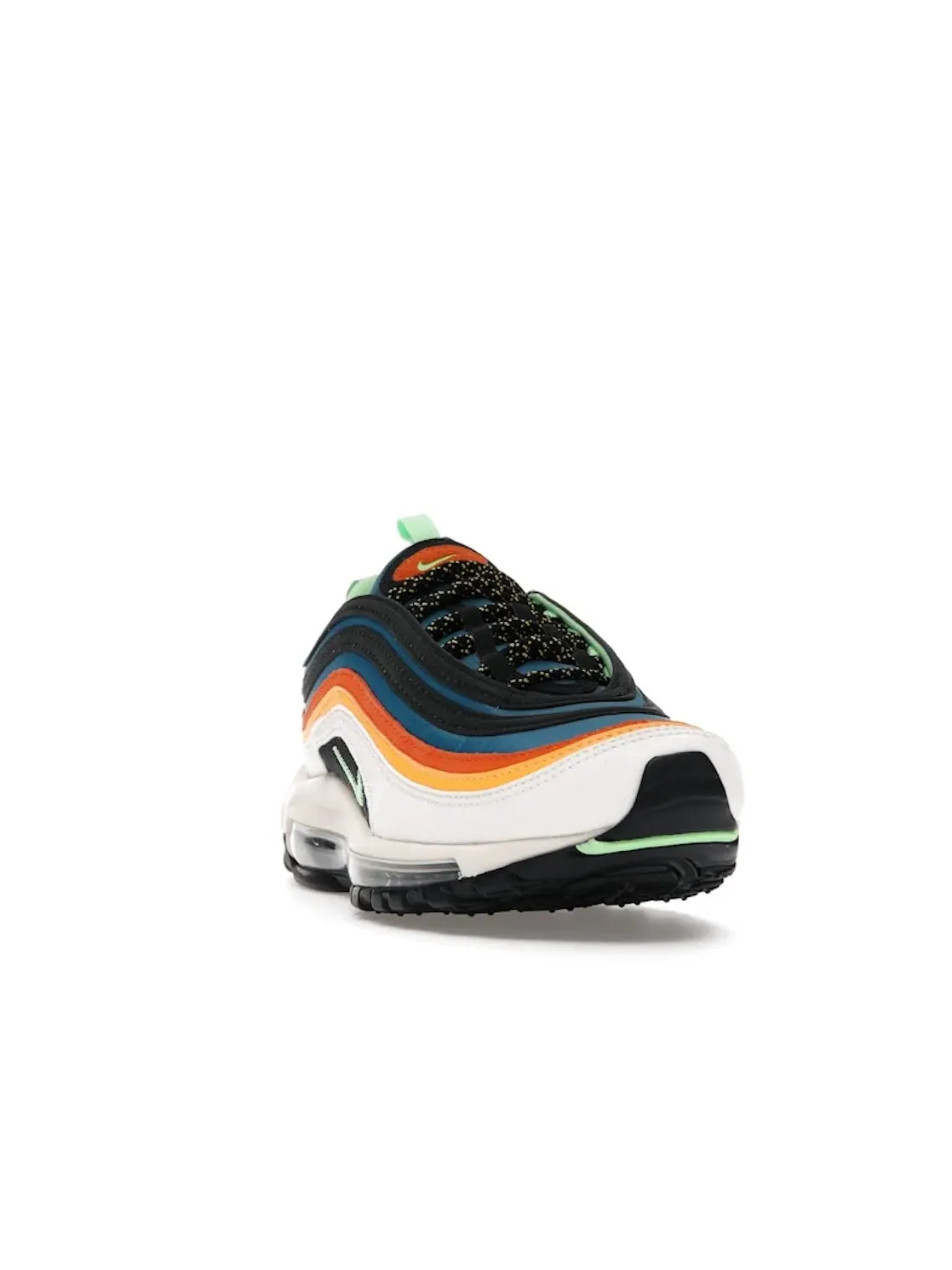 Мужские кроссовки с многоцветным принтом Nike Air Max 97 — изображение 2 из 4, зеленый/-черный-зеленый
