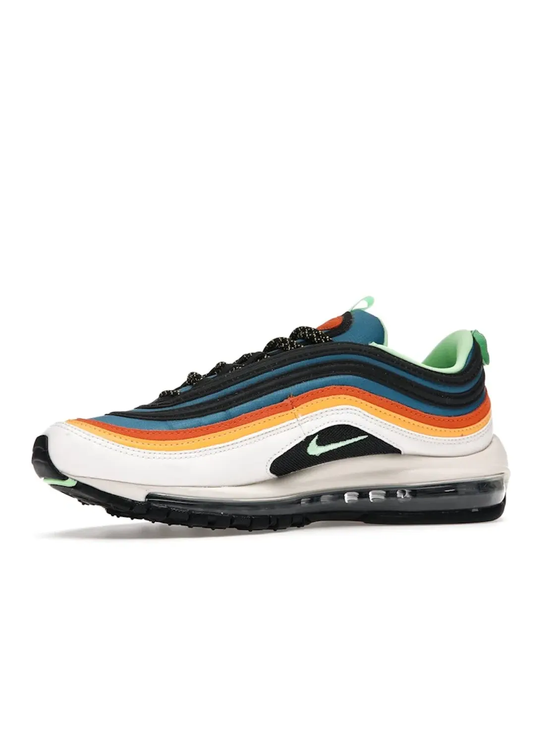 Мужские кроссовки с многоцветным принтом Nike Air Max 97 — изображение 3 из 4, зеленый/-черный-зеленый