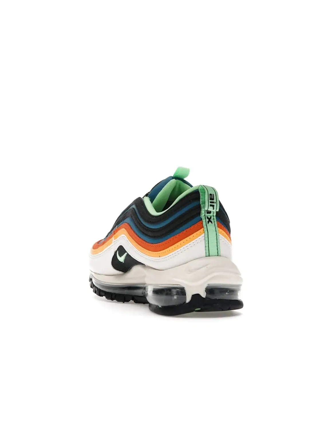 Мужские кроссовки с многоцветным принтом Nike Air Max 97 — изображение 4 из 4, зеленый/-черный-зеленый