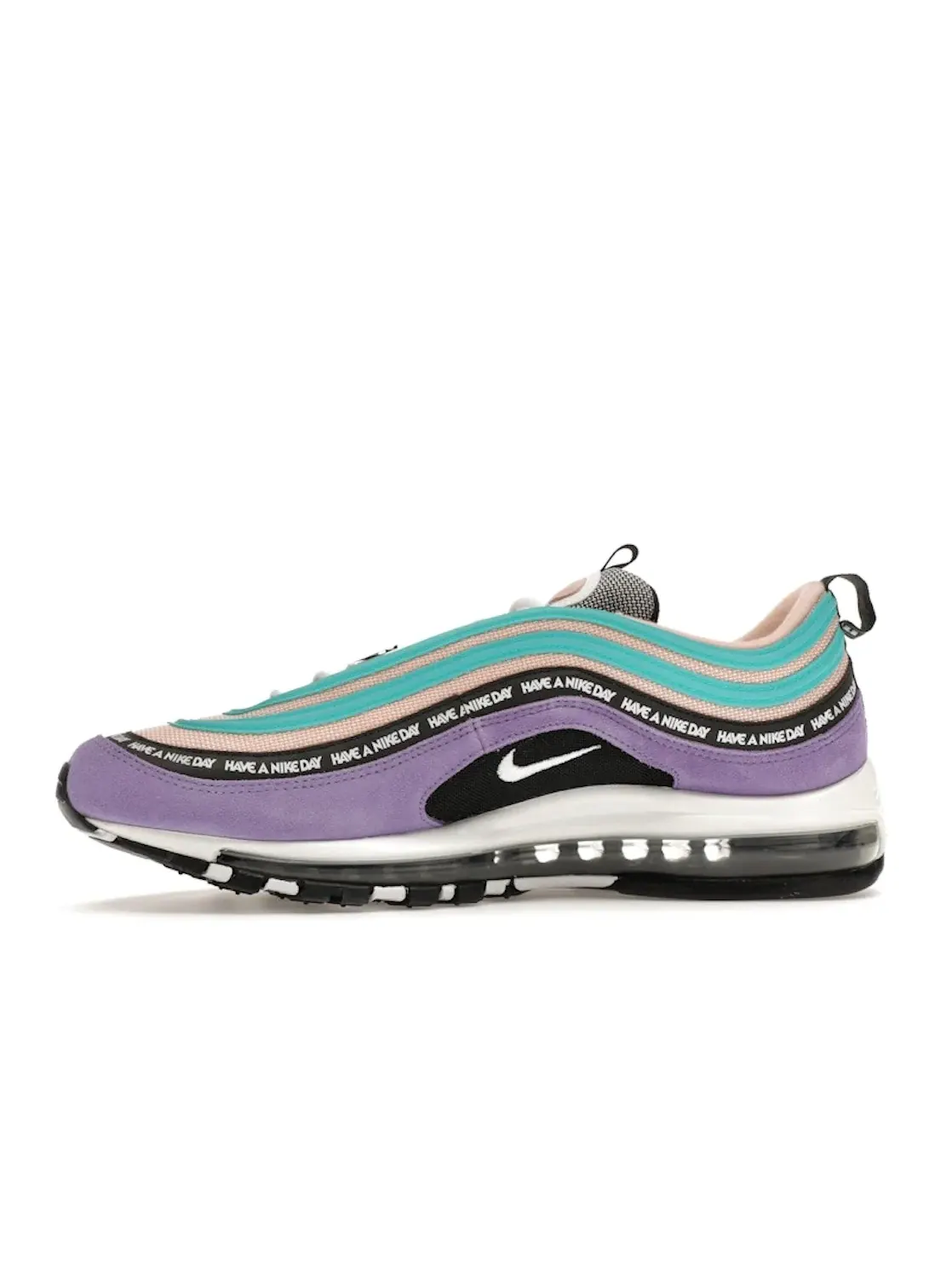 Мужские кроссовки с принтом Nike Air Max 97 Have a Nike Day — изображение 3 из 4, фиолетовый/белый-черный
