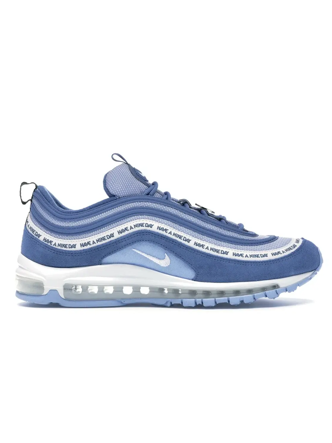 Мужские кроссовки с амортизацией Nike Air Max 97 — изображение 1 из 4, индиго/белый--черный