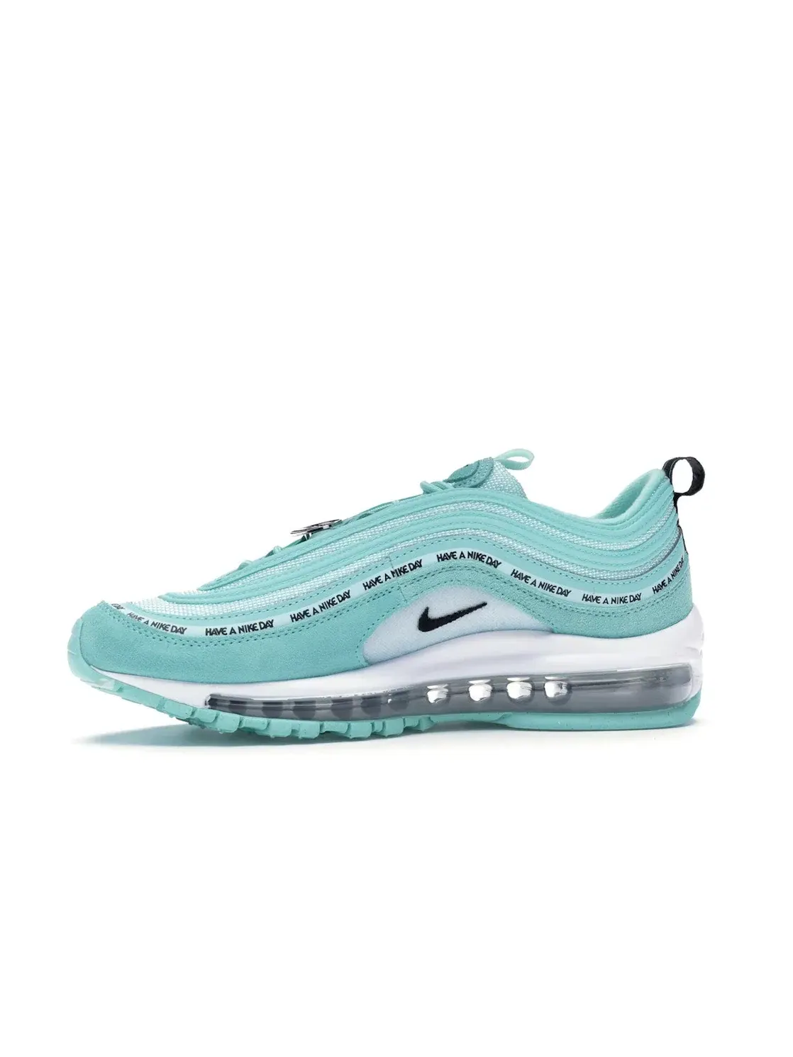 Детские кроссовки Lifestyle с принтом Nike Air Max 97 Have a Day Tropical Twist Nike — изображение 3 из 4, черный--белый