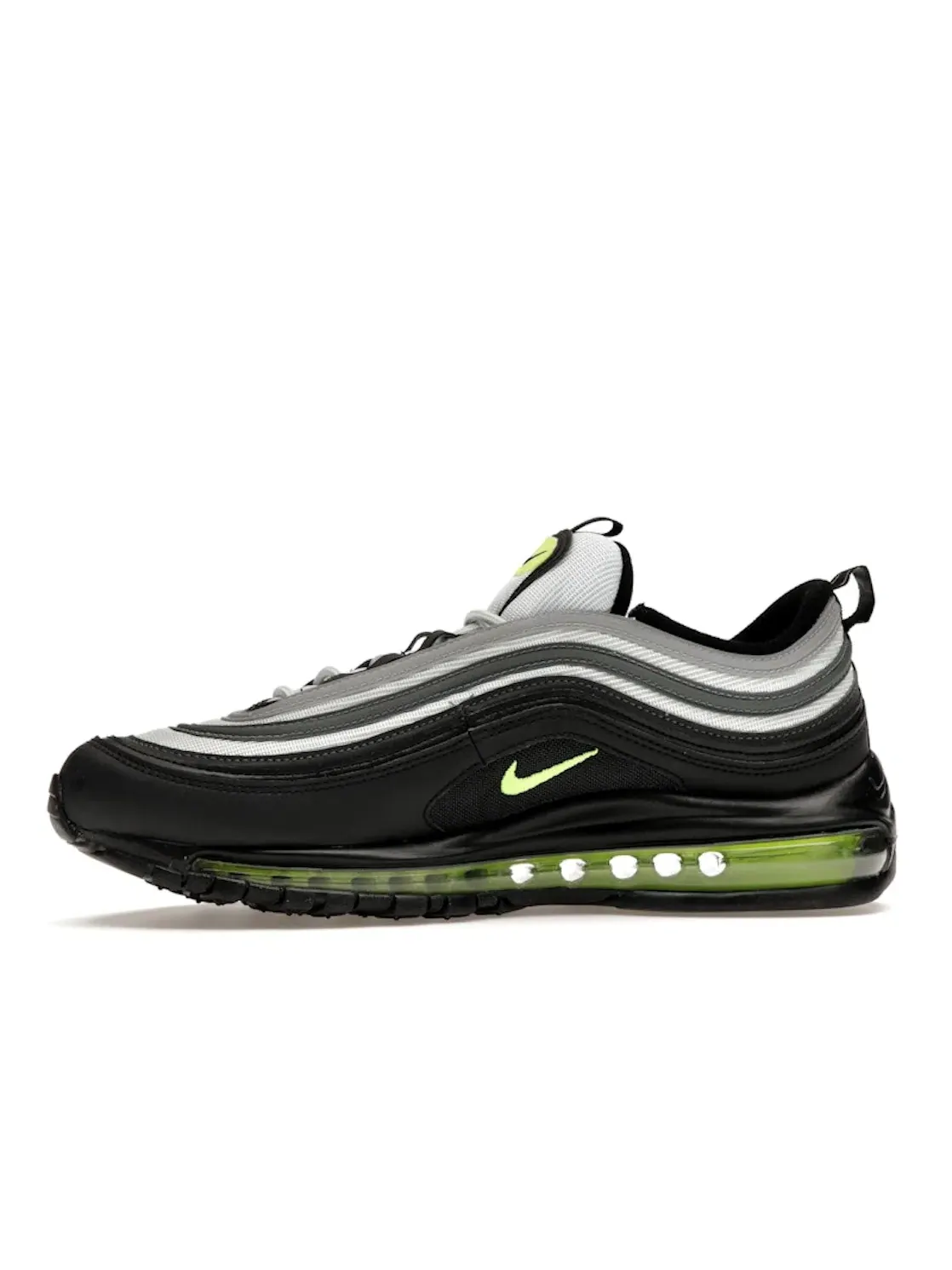 Мужские кроссовки Lifestyle с принтом Nike Air Max 97 — изображение 3 из 4, платиновый/черный/белый