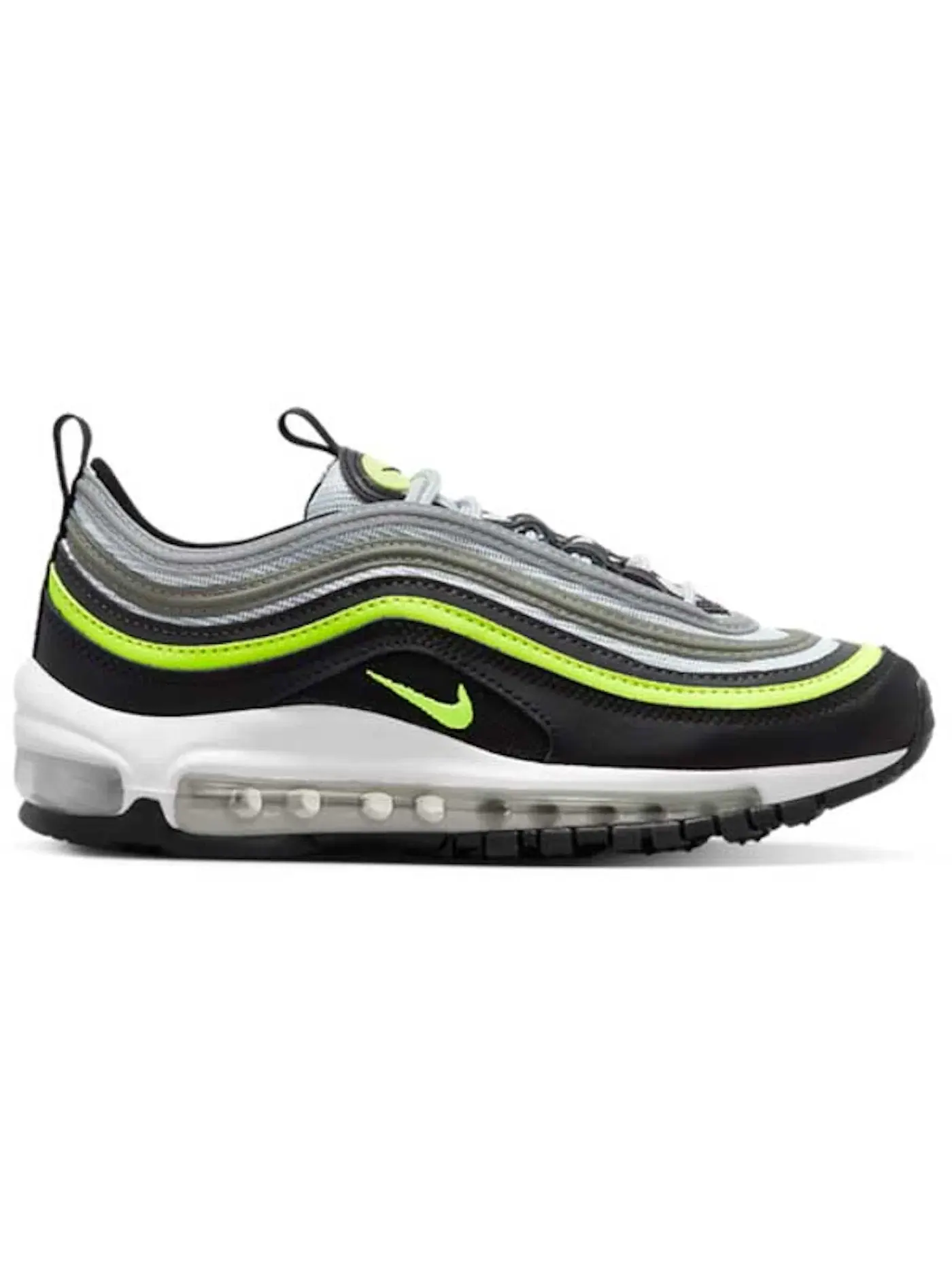 Детские кроссовки Lifestyle Nike Air Max 97 — изображение 1 из 1, платиновый/черный/белый