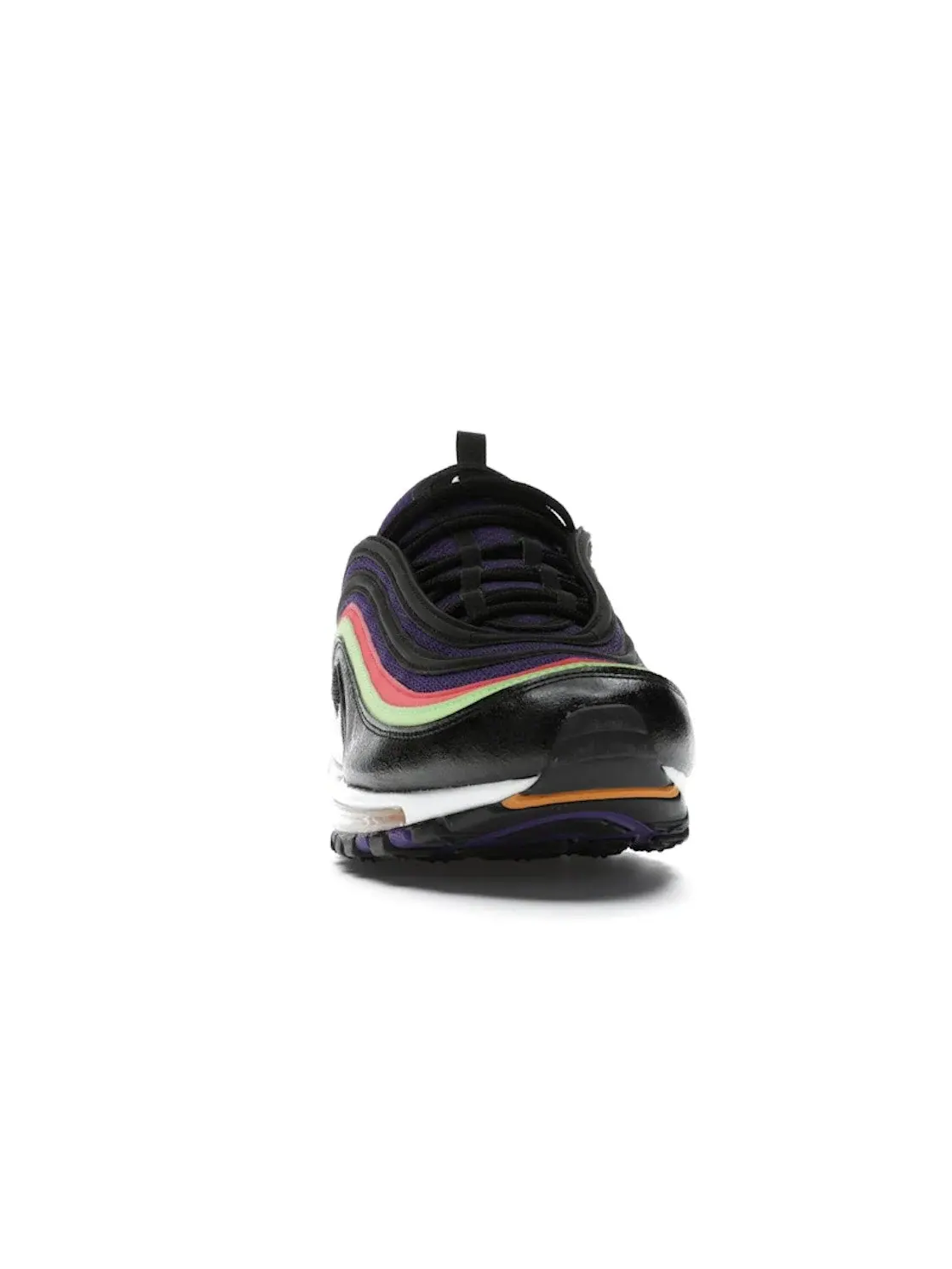 Мужские кроссовки с амортизацией Air Nike Air Max 97 Nike — изображение 2 из 4, черный/белый-фиолетовый
