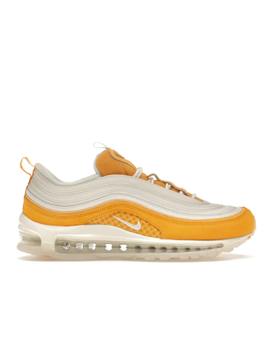 Мужские кроссовки Lifestyle с принтом Nike Air Max 97 — изображение 1 из 4, белый/золотистый