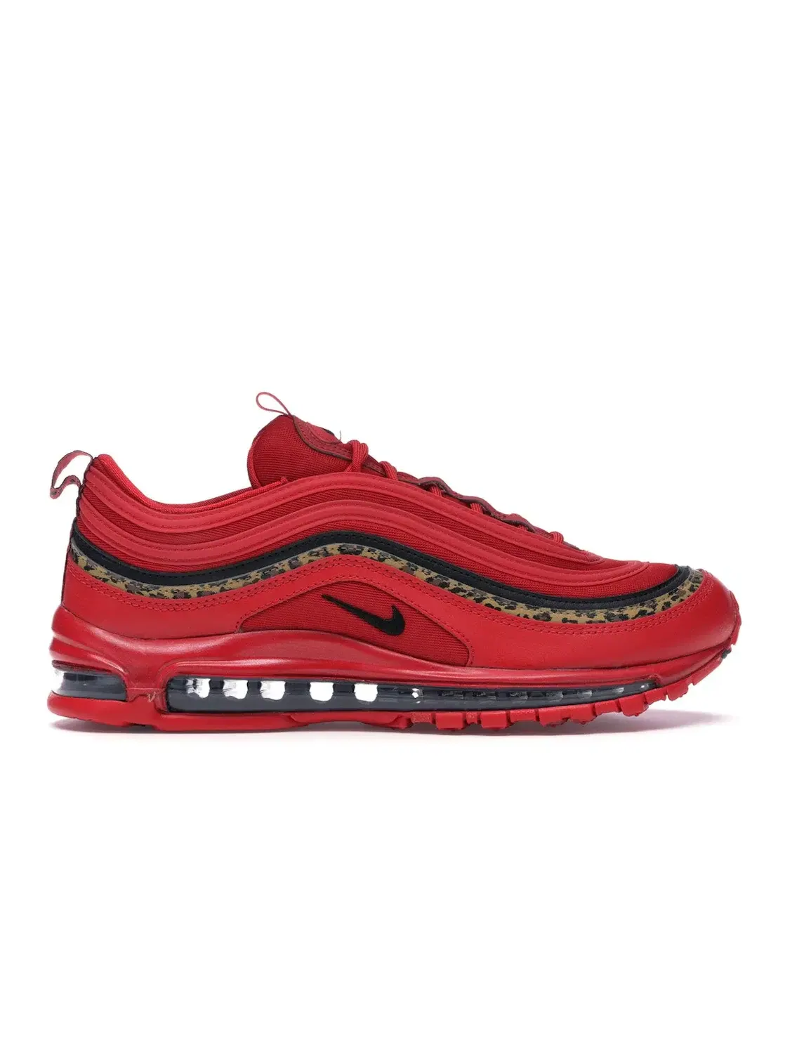Женские кроссовки с амортизацией Nike Air Max 97 — изображение 1 из 4, красный/-черный