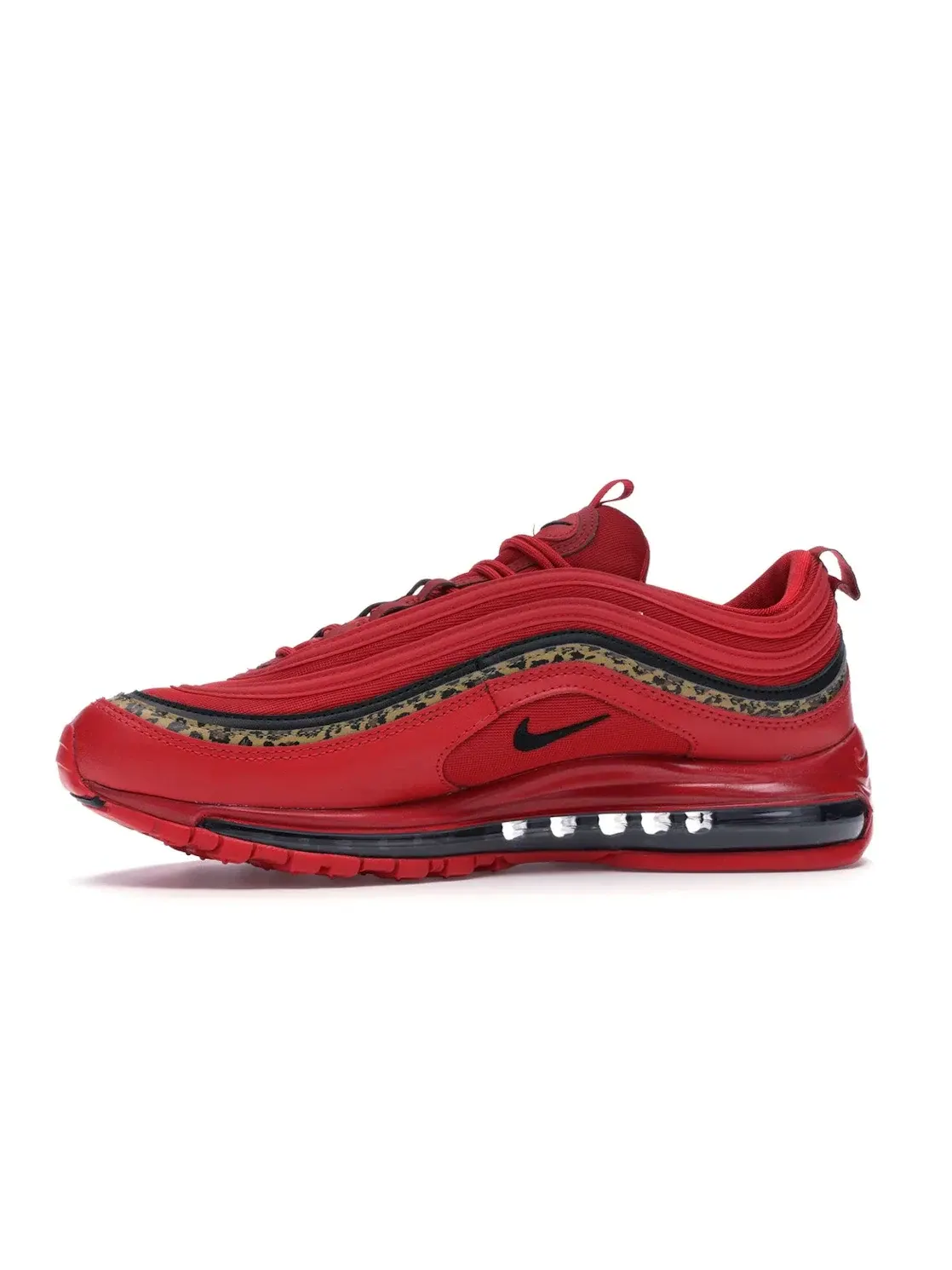 Женские кроссовки с амортизацией Nike Air Max 97 — изображение 3 из 4, красный/-черный
