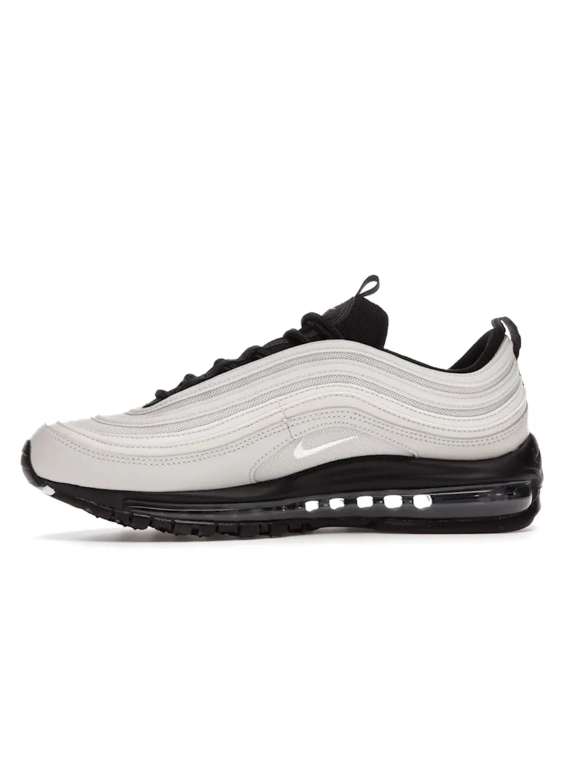 Мужские кроссовки с контрастной расцветкой Nike Air Max 97 — изображение 3 из 4, светлый/черный