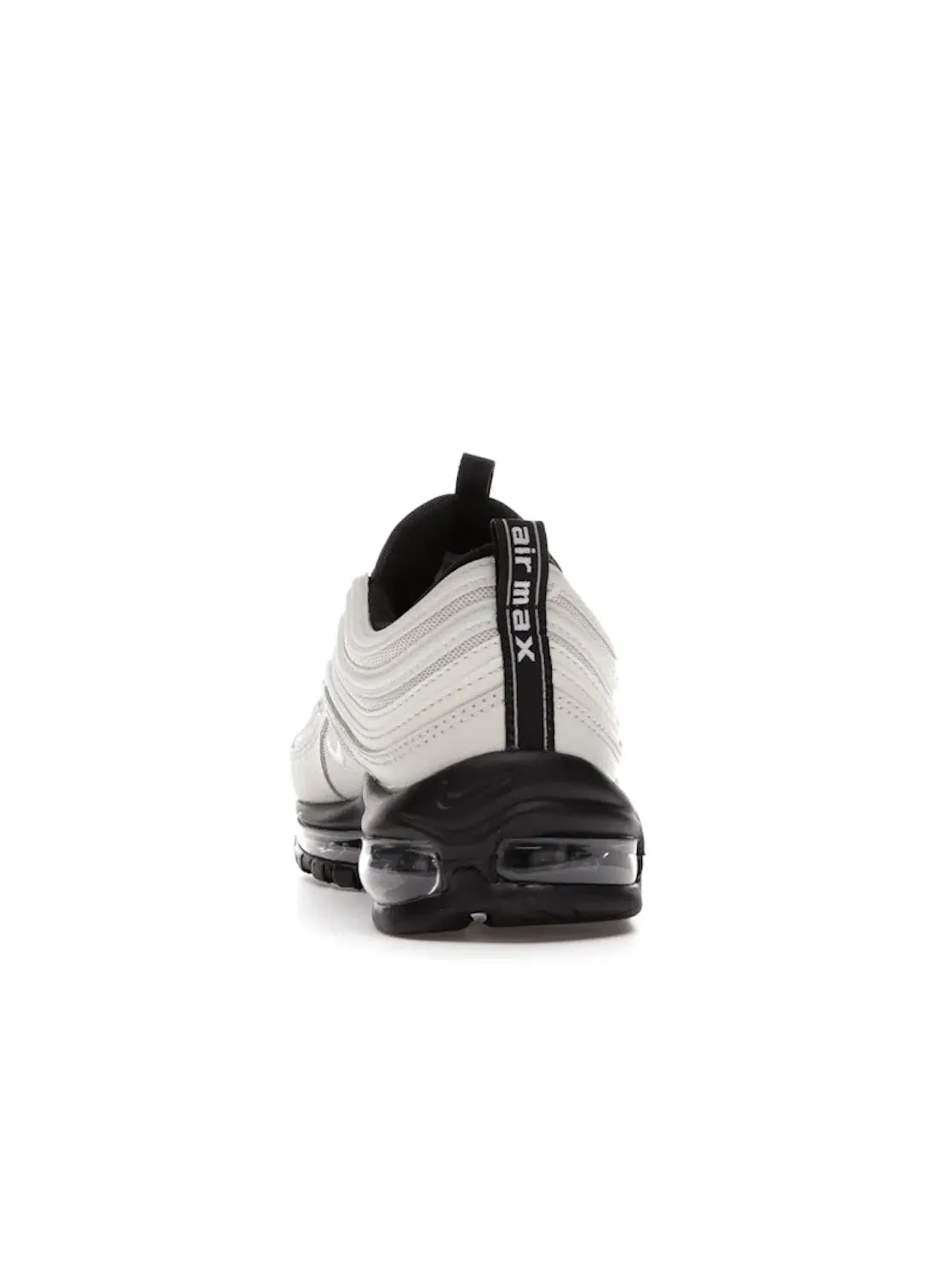 Мужские кроссовки с контрастной расцветкой Nike Air Max 97 — изображение 4 из 4, светлый/черный