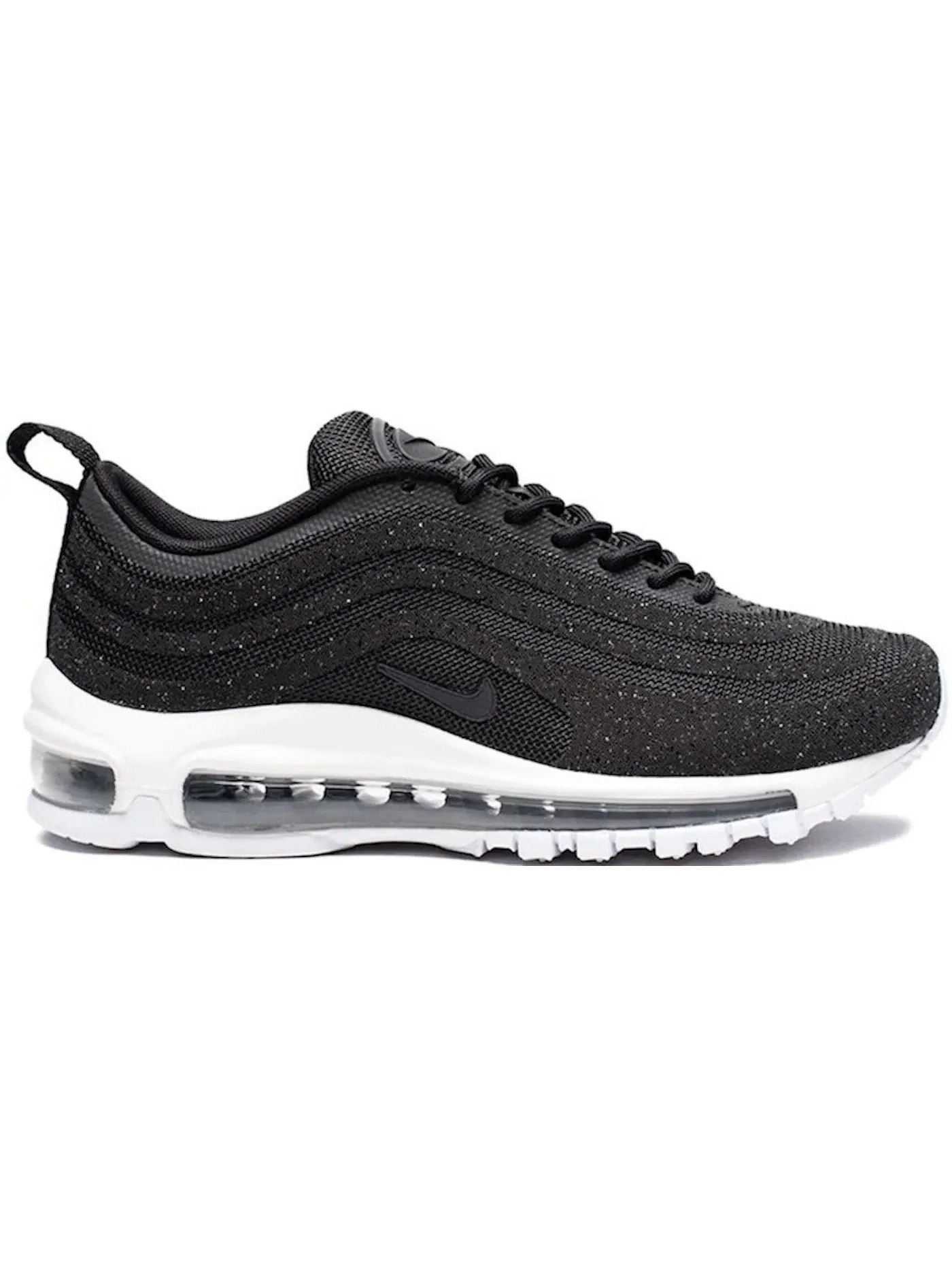 Женские кроссовки с кристаллами Swarovski Nike Air Max 97 LX — изображение 1 из 1, черный/черный-белый