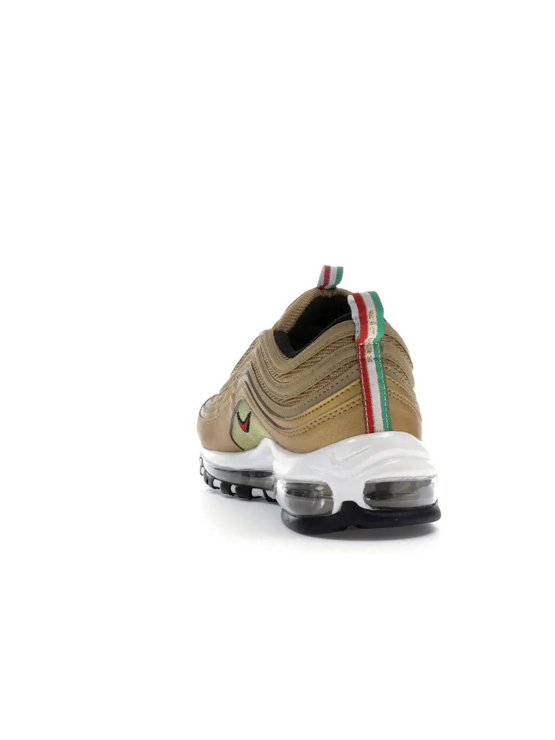 Мужские кроссовки с золотистым верхом Nike Air Max 97 Metallic Gold (Italy) — изображение 4 из 4