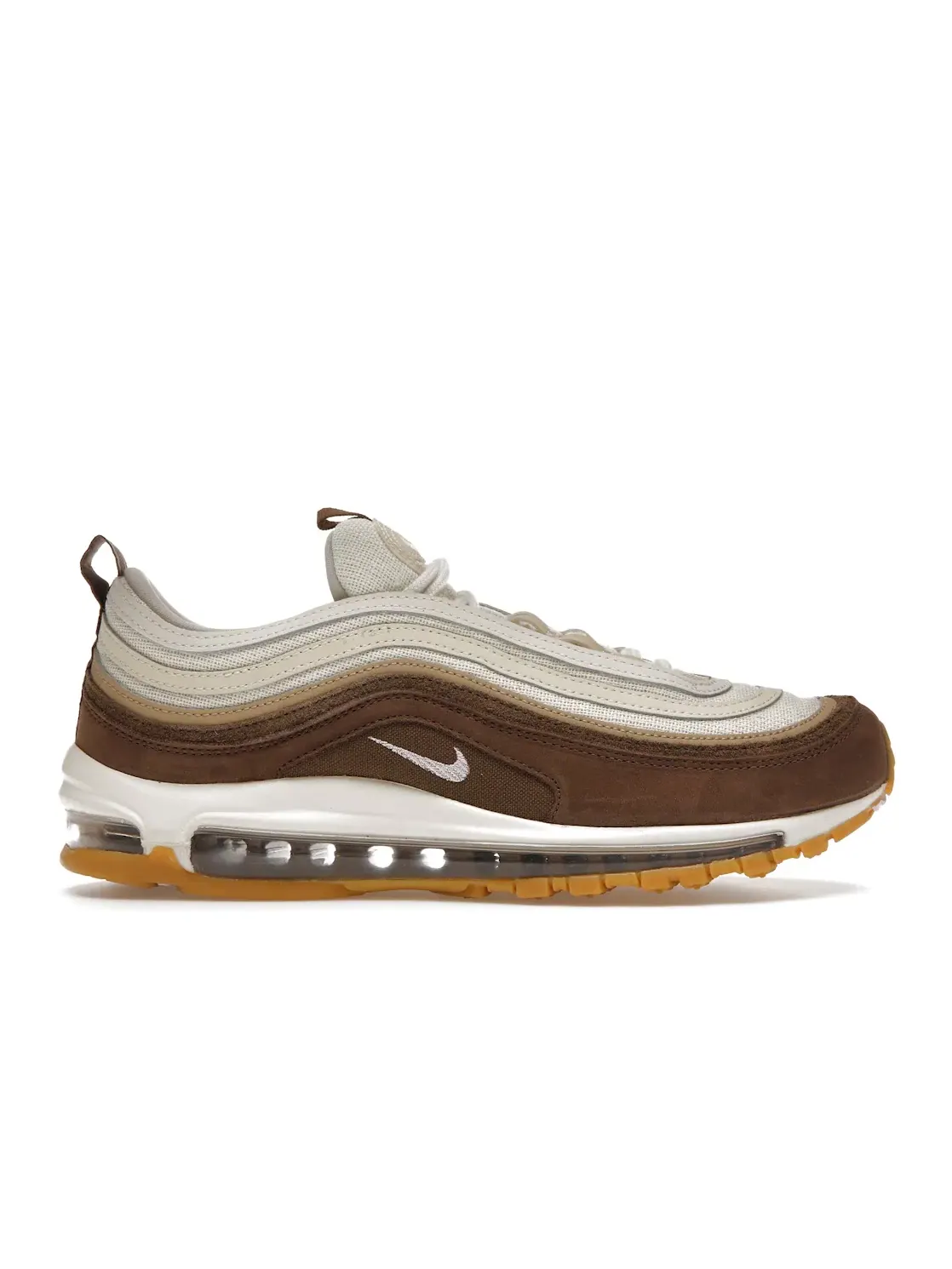 Мужские кроссовки Lifestyle с замшевым верхом Nike Air Max 97 — изображение 1 из 4, коричневый/розовый