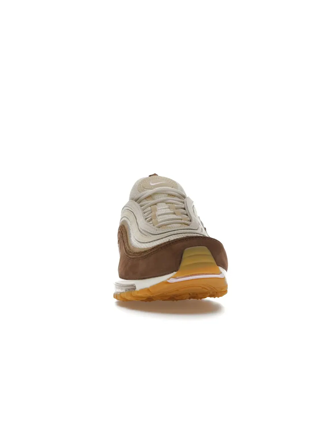 Мужские кроссовки Lifestyle с замшевым верхом Nike Air Max 97 — изображение 2 из 4, коричневый/розовый
