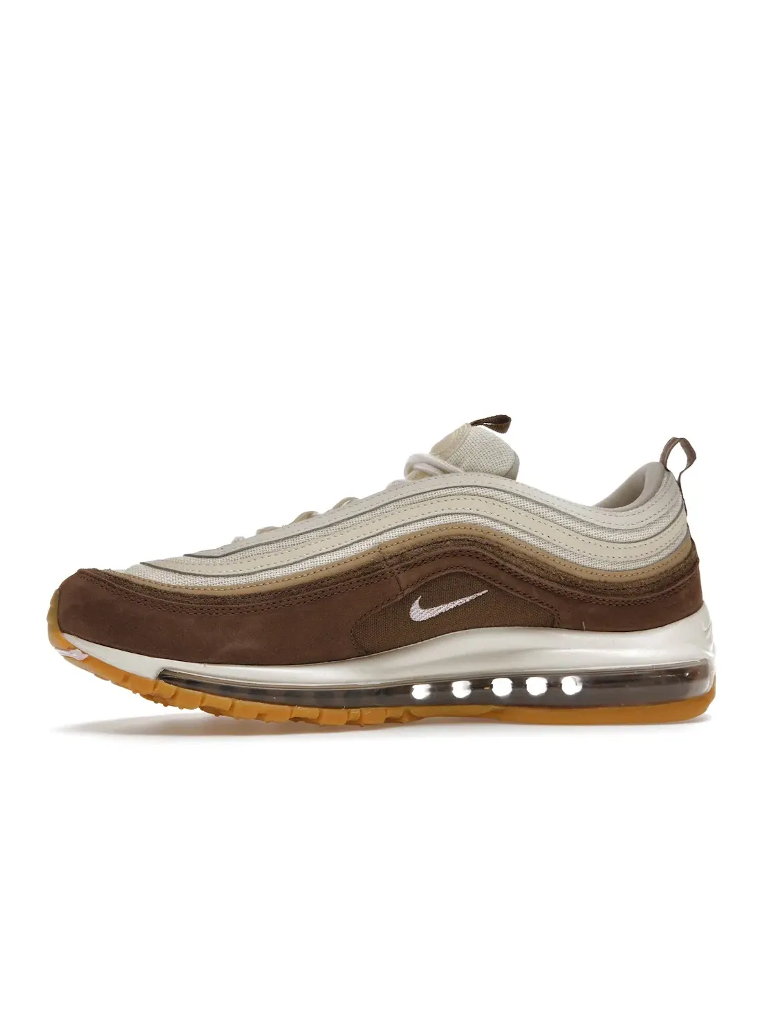Мужские кроссовки Lifestyle с замшевым верхом Nike Air Max 97 — изображение 3 из 4, коричневый/розовый