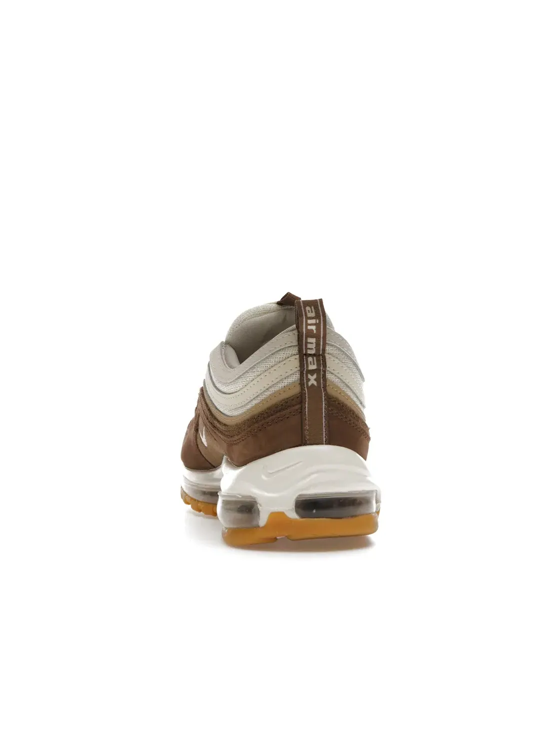 Мужские кроссовки Lifestyle с замшевым верхом Nike Air Max 97 — изображение 4 из 4, коричневый/розовый