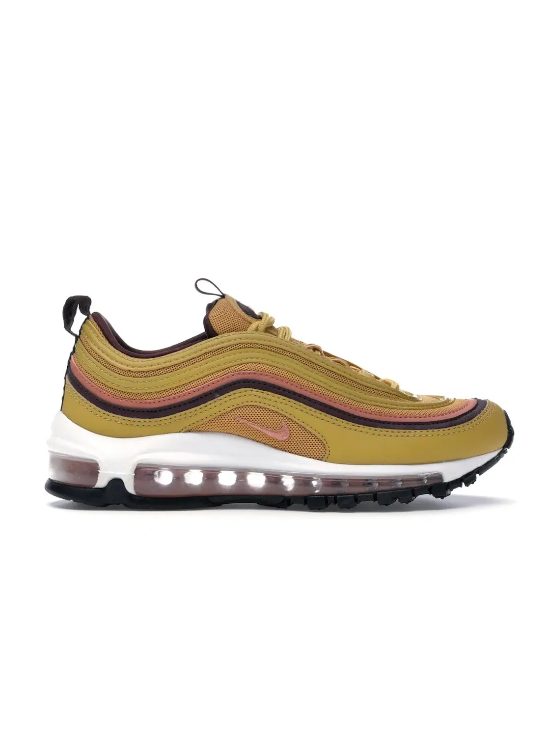 Женские кроссовки Lifestyle Nike Air Max 97 — изображение 1 из 4, золотистый/-бордовый