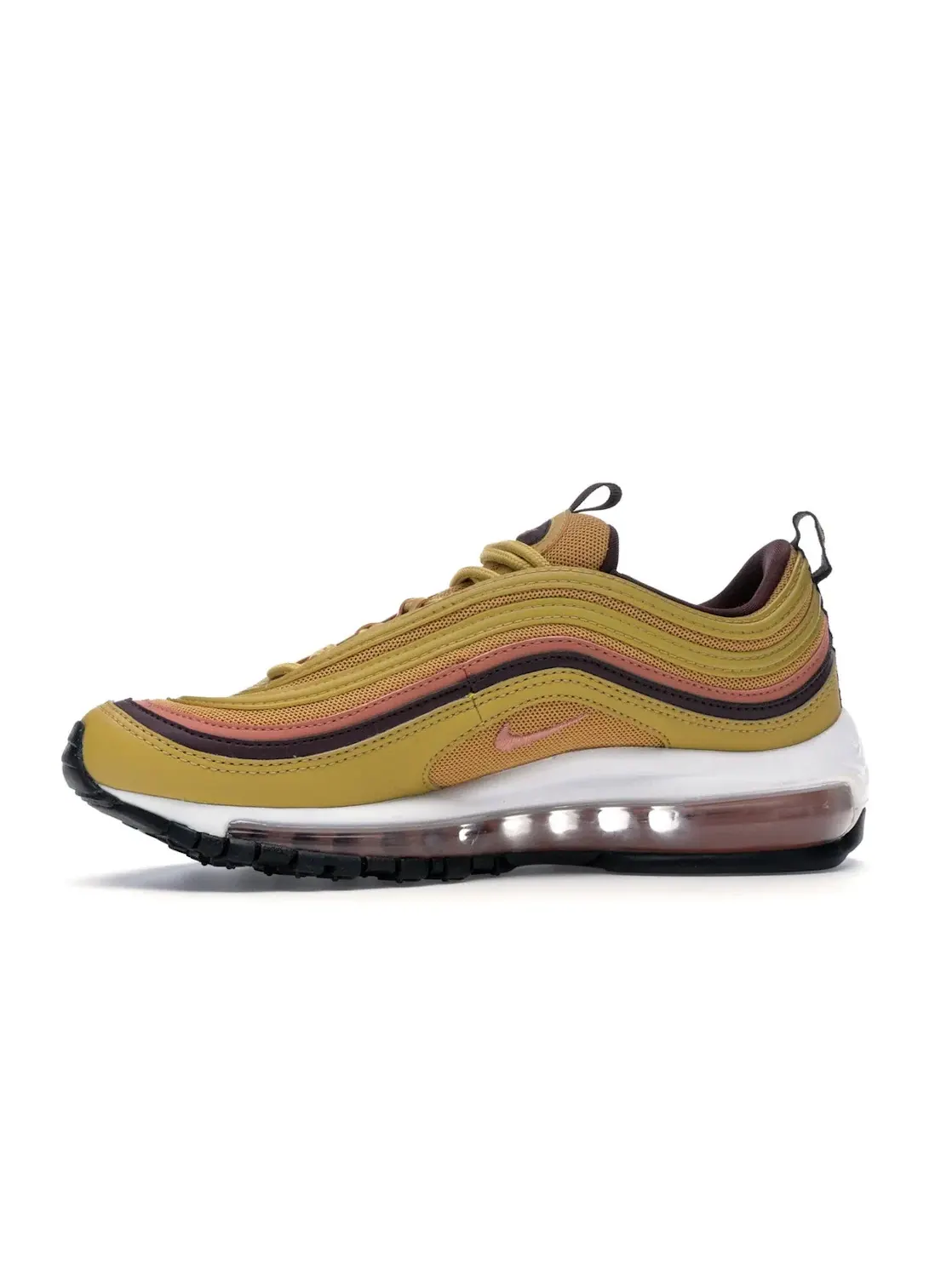 Женские кроссовки Lifestyle Nike Air Max 97 — изображение 3 из 4, золотистый/-бордовый