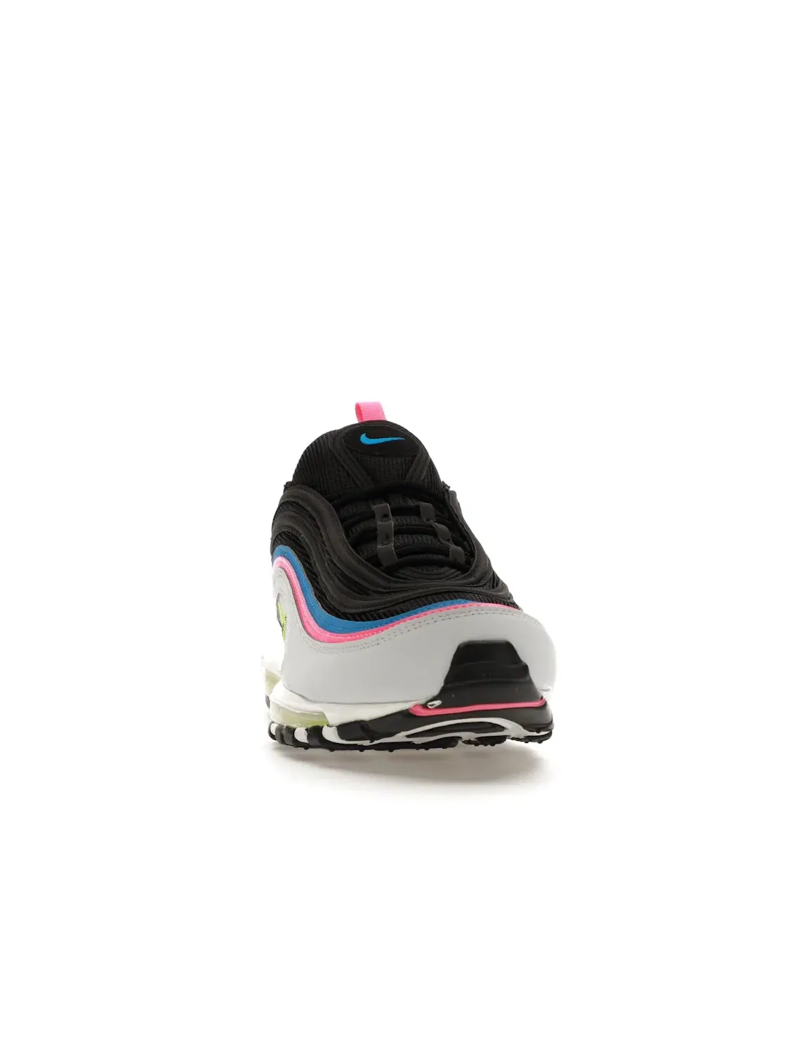 Кроссовки Lifestyle Nike Air Max 97 — изображение 2 из 4, платиновый/синий-розовый