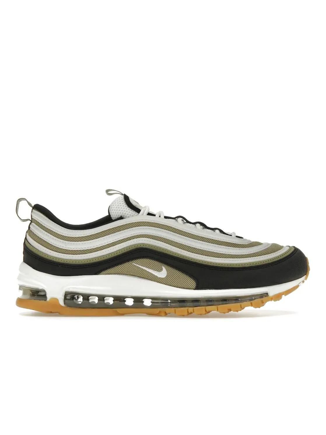 Мужские кроссовки Lifestyle Nike Air Max 97 — изображение 1 из 4, оливковый/белый/черный