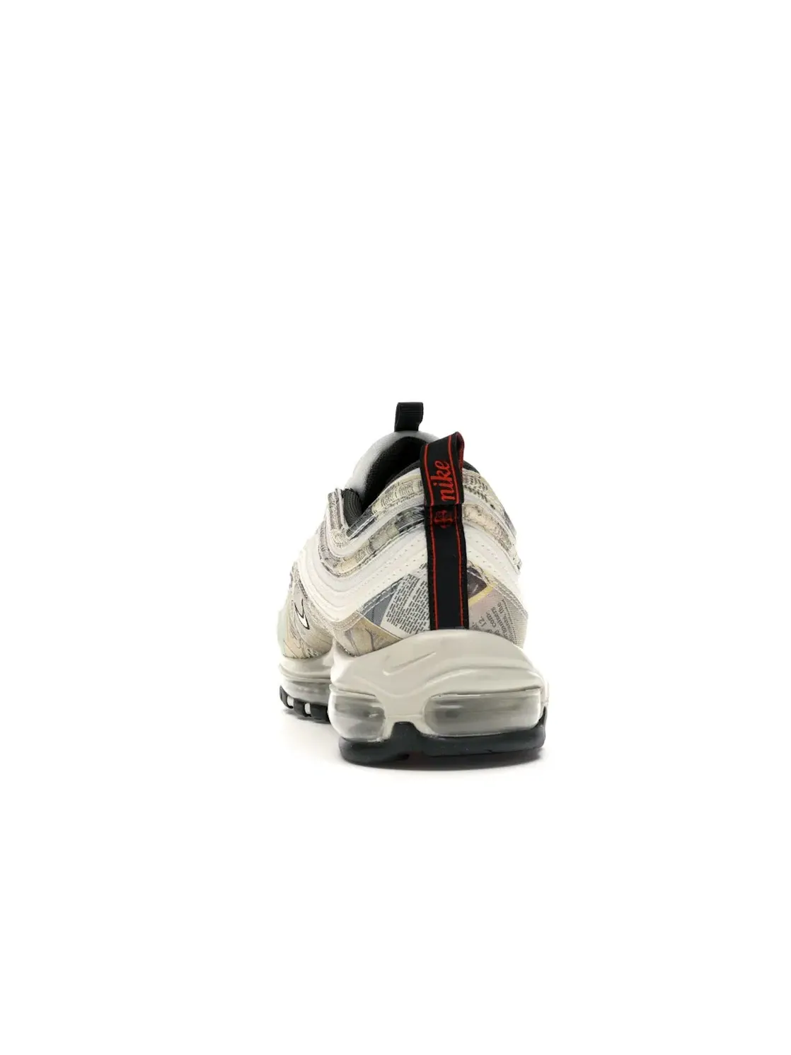 Мужские кроссовки lifestyle с принтом Nike Air Max 97 — изображение 4 из 4, черный-оранжевый-белый