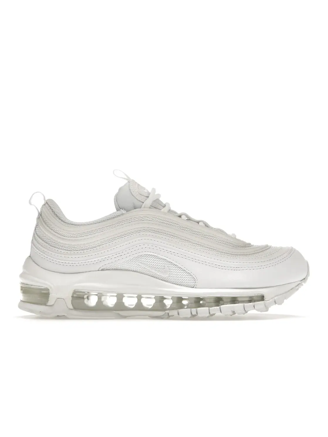 Женские кроссовки из переработанных материалов Nike Air Max 97 — изображение 1 из 4, белый/белый-белый