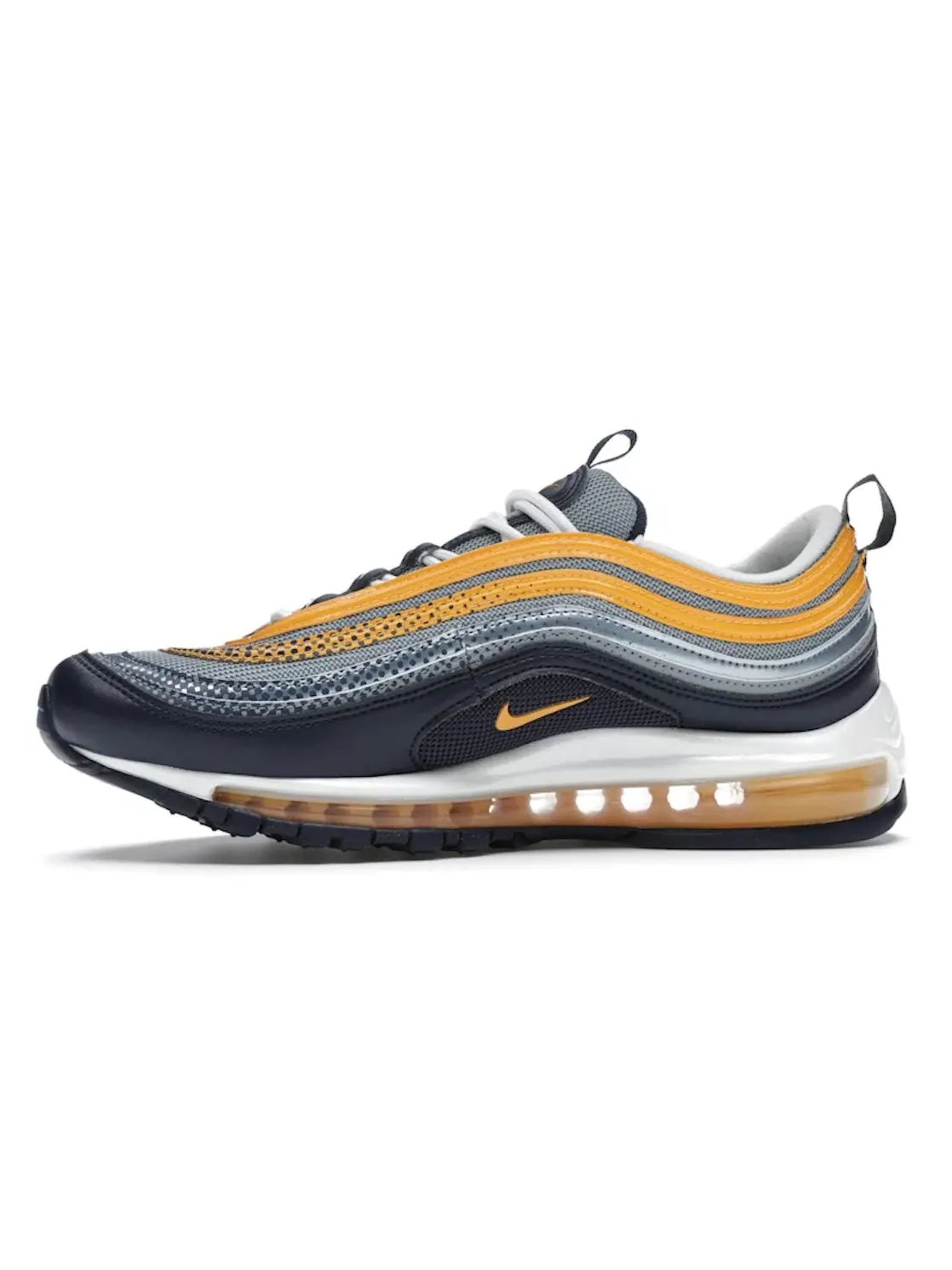 Мужские кроссовки Lifestyle Nike Air Max 97 — изображение 3 из 4, темно-синий/оранжевый