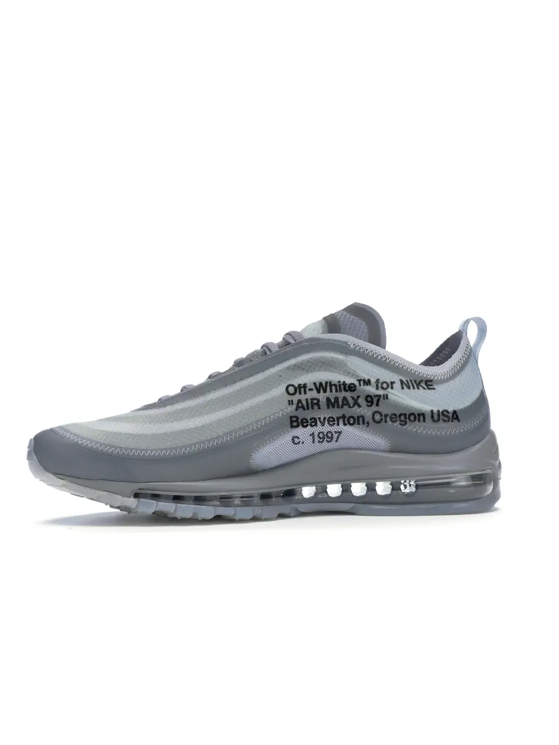 Мужские кроссовки Lifestyle Nike Air Max 97 Off-White Menta — изображение 3 из 4, белый/-серый-белый