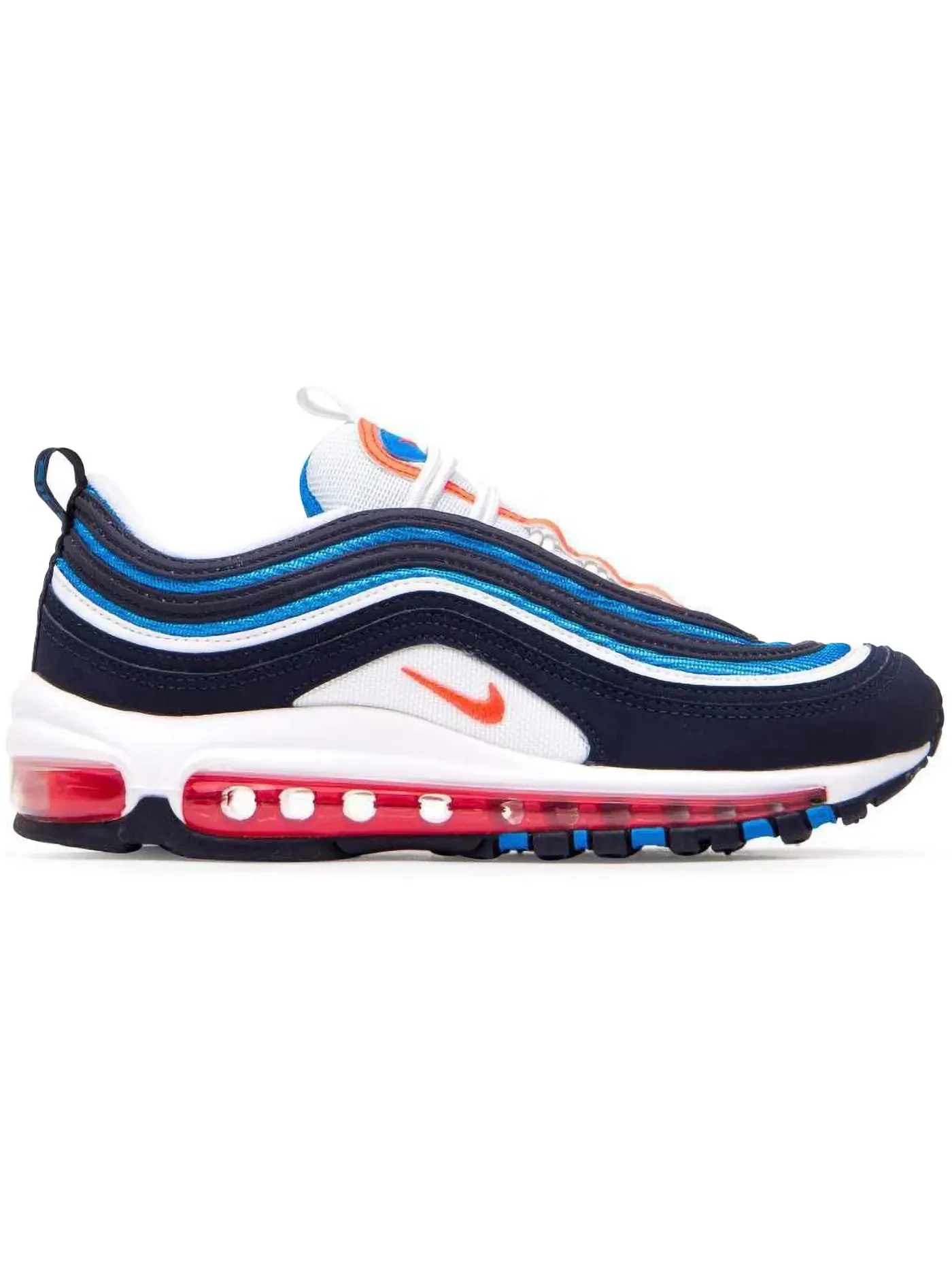 Детские кроссовки Lifestyle Nike Air Max 97 — изображение 1 из 1, белый/яркий//синий
