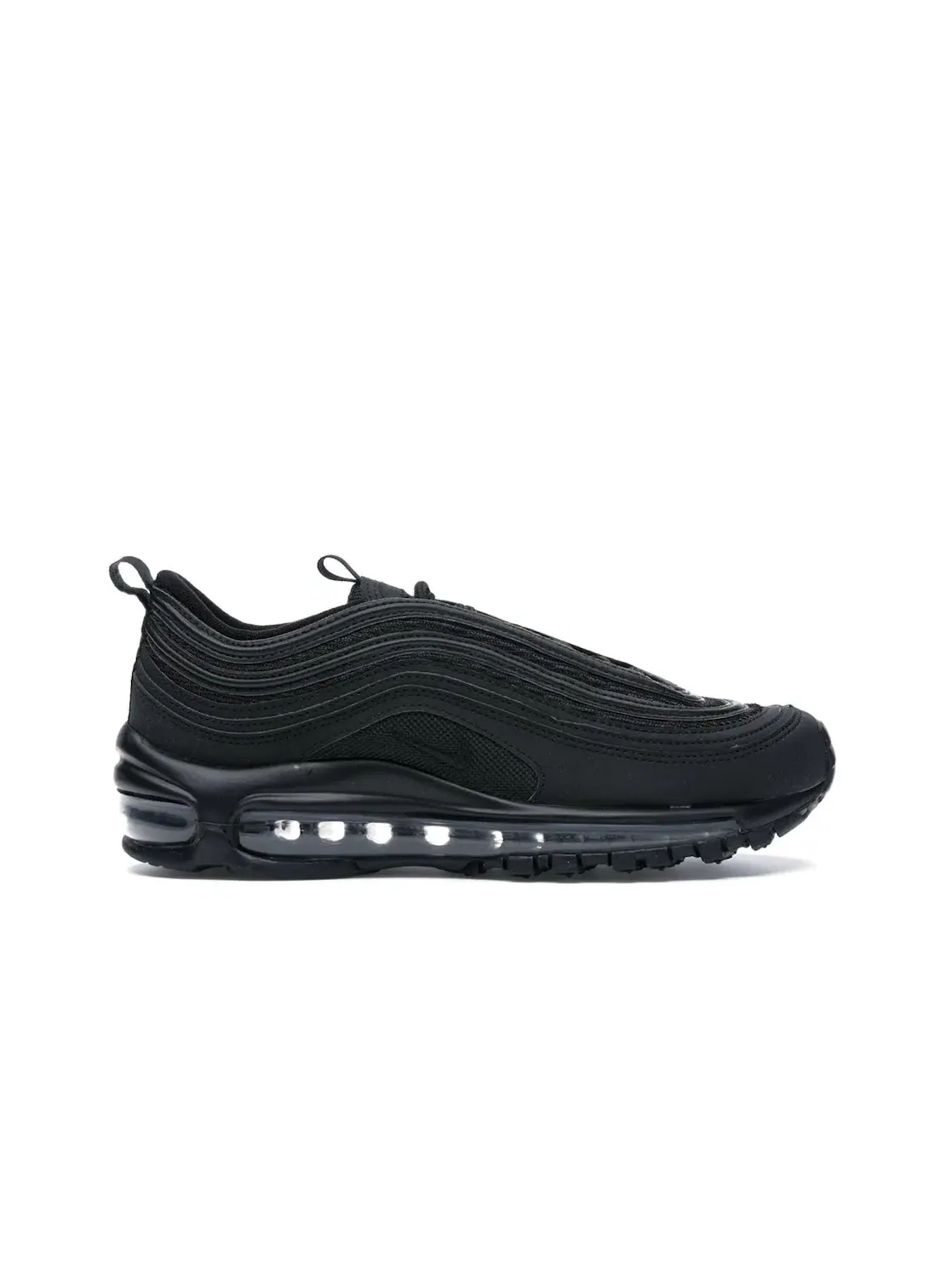 Детские кроссовки Lifestyle с полной амортизацией Nike Air Max 97 — изображение 1 из 4, черный/черный-черный