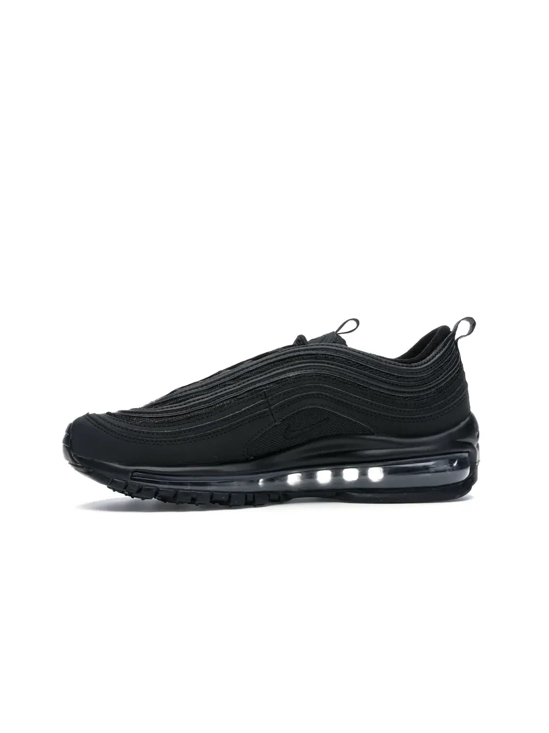 Детские кроссовки Lifestyle с полной амортизацией Nike Air Max 97 — изображение 3 из 4, черный/черный-черный
