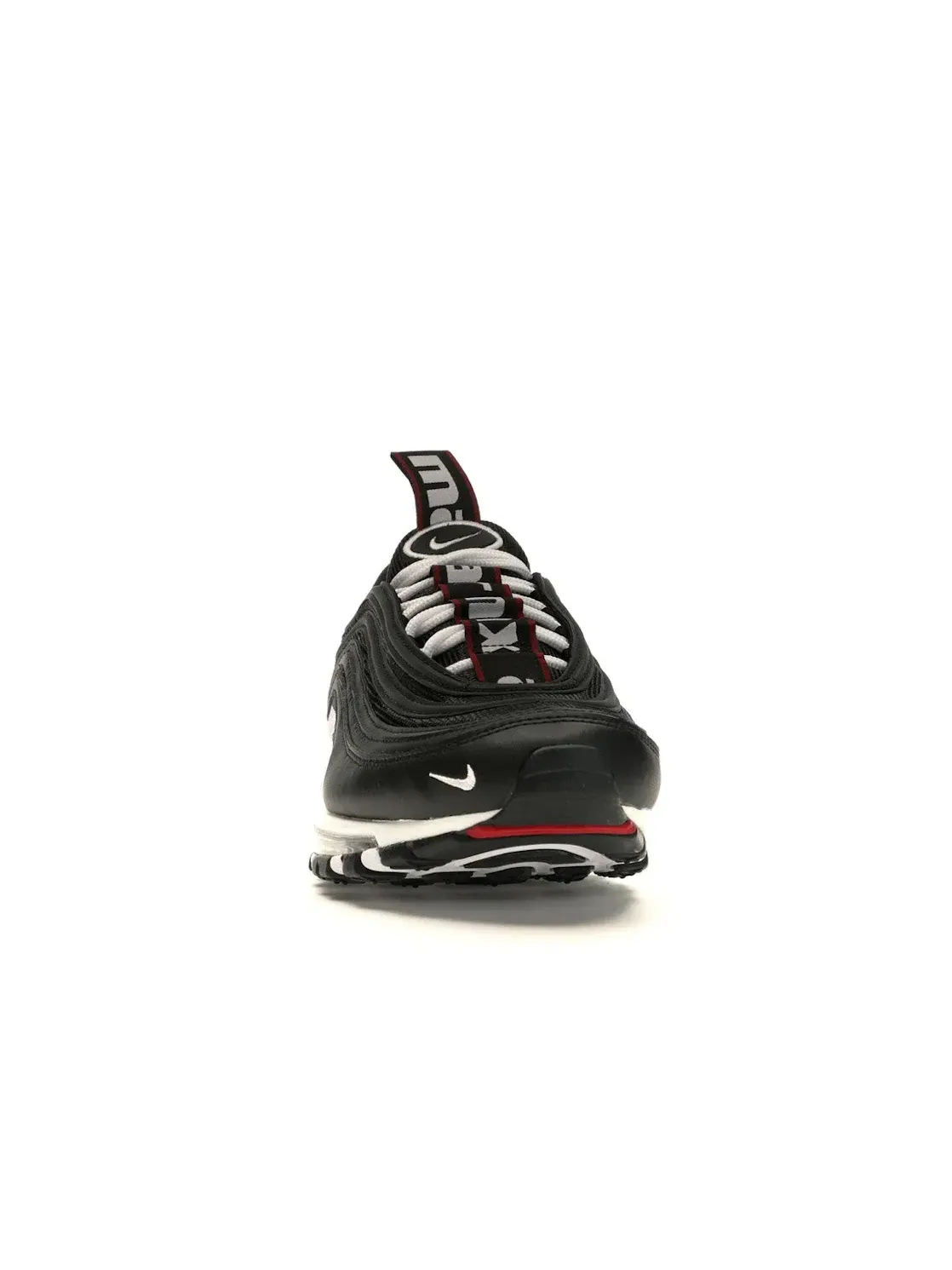 Мужские кроссовки с контрастной отделкой Nike Air Max 97 — изображение 2 из 4, черный/белый-красный