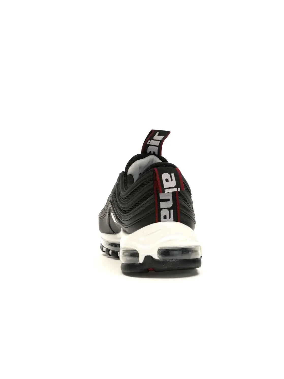 Мужские кроссовки с контрастной отделкой Nike Air Max 97 — изображение 4 из 4, черный/белый-красный