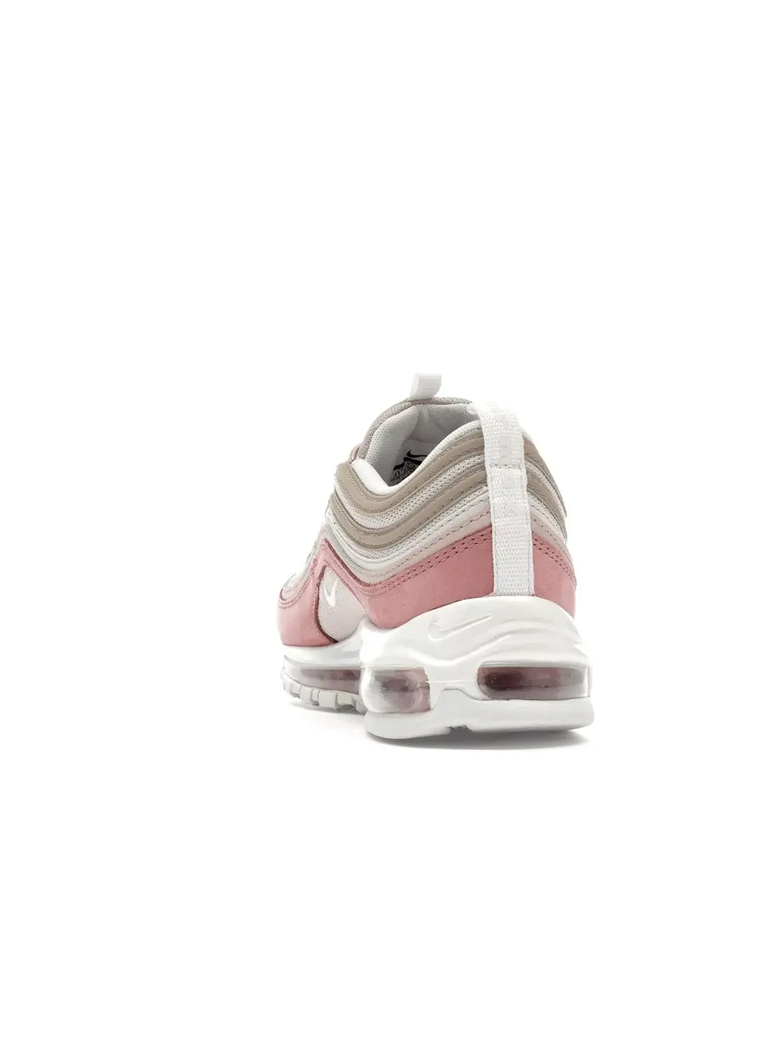 Мужские кроссовки с цветным акцентом Nike Air Max 97 Nike — изображение 4 из 4, бежевый/белый-розовый