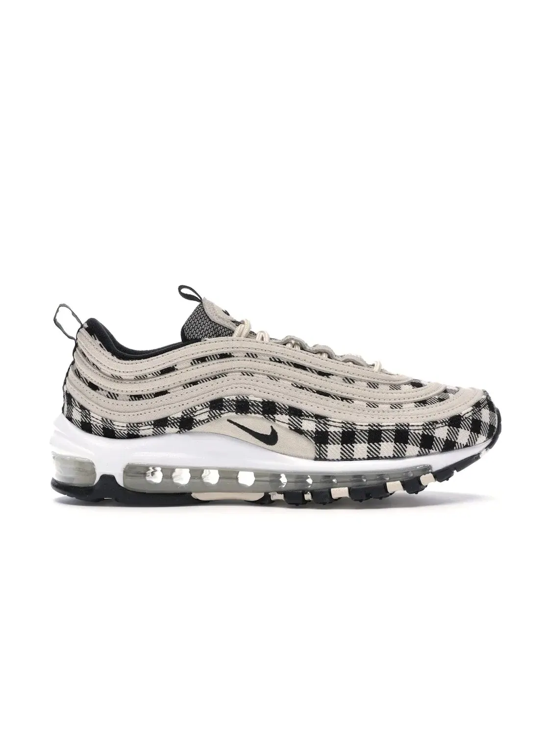 Мужские кроссовки Lifestyle с принтом Nike Air Max 97 Nike — изображение 1 из 4, светлый кремовый/-черный