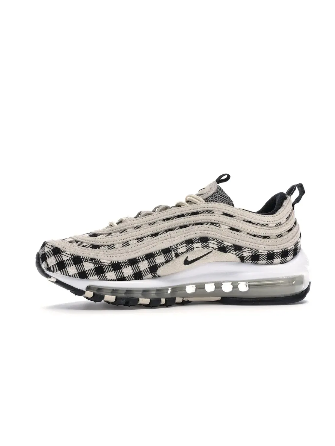 Мужские кроссовки Lifestyle с принтом Nike Air Max 97 Nike — изображение 3 из 4, светлый кремовый/-черный