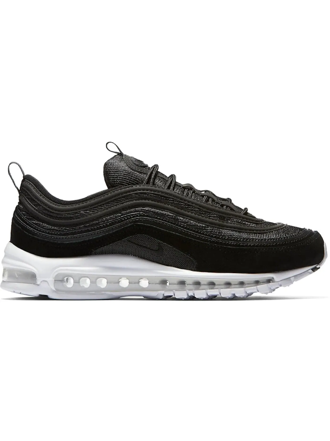Мужские кроссовки Lifestyle Nike Air Max 97 PRM — изображение 1 из 1, черный черный-белый