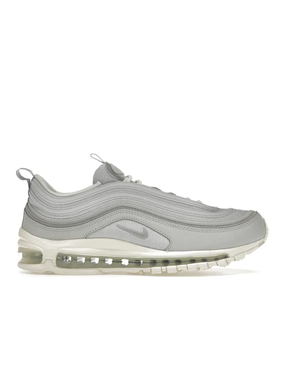 Мужские кроссовки Lifestyle с дизайном вдохновленным водой Nike Air Max 97 SE — изображение 1 из 4, платиновый серый