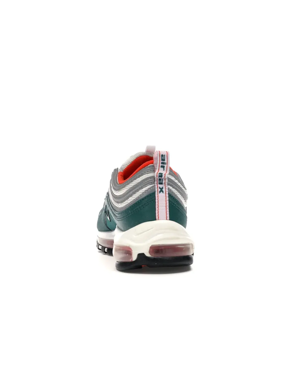 Мужские кроссовки Lifestyle с амортизацией Nike Air Max 97 Nike — изображение 4 из 4, белый-оранжевый-черный